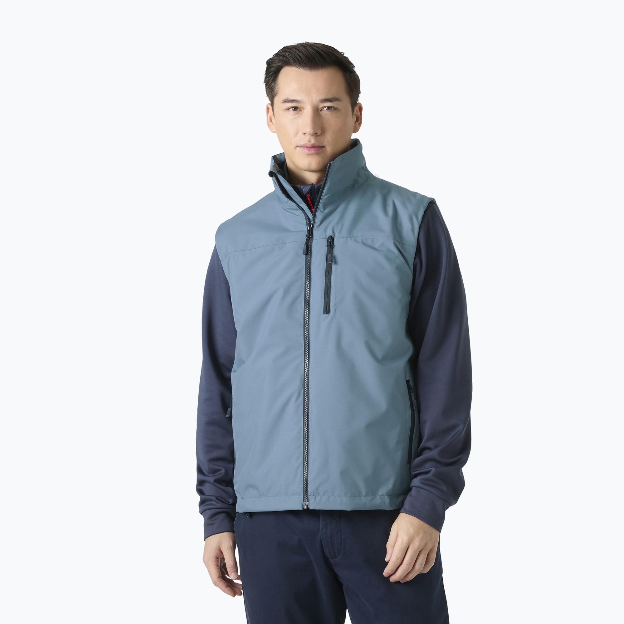 Мъжки елек Helly Hansen Crew Pile washed navy