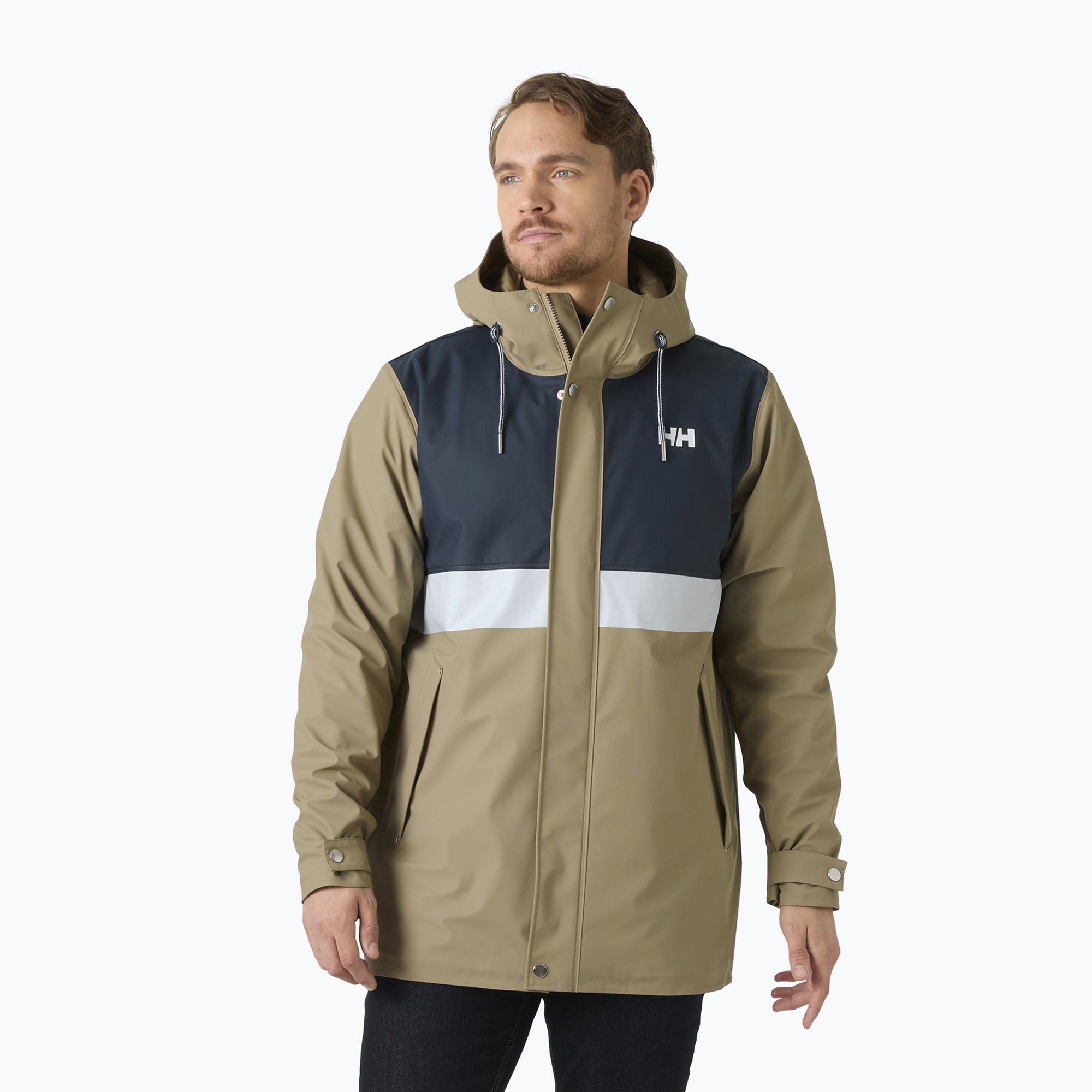 Мъжко яке за ветроходство Helly Hansen Moss Insulated Coat pebble