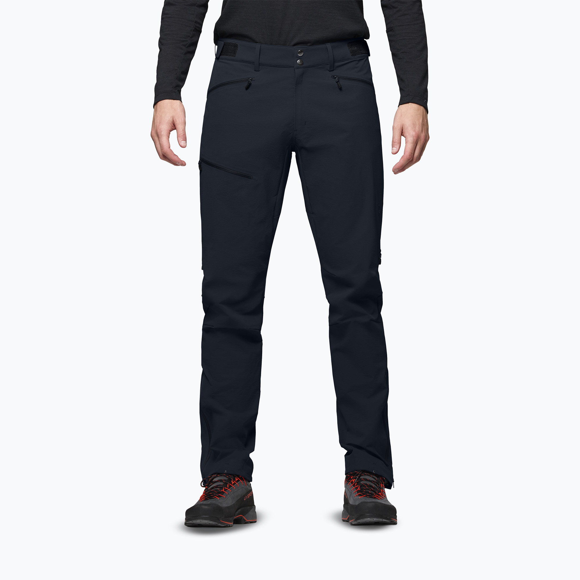 Мъжки панталони за трекинг NORRONA Falketind Flex1 caviar black