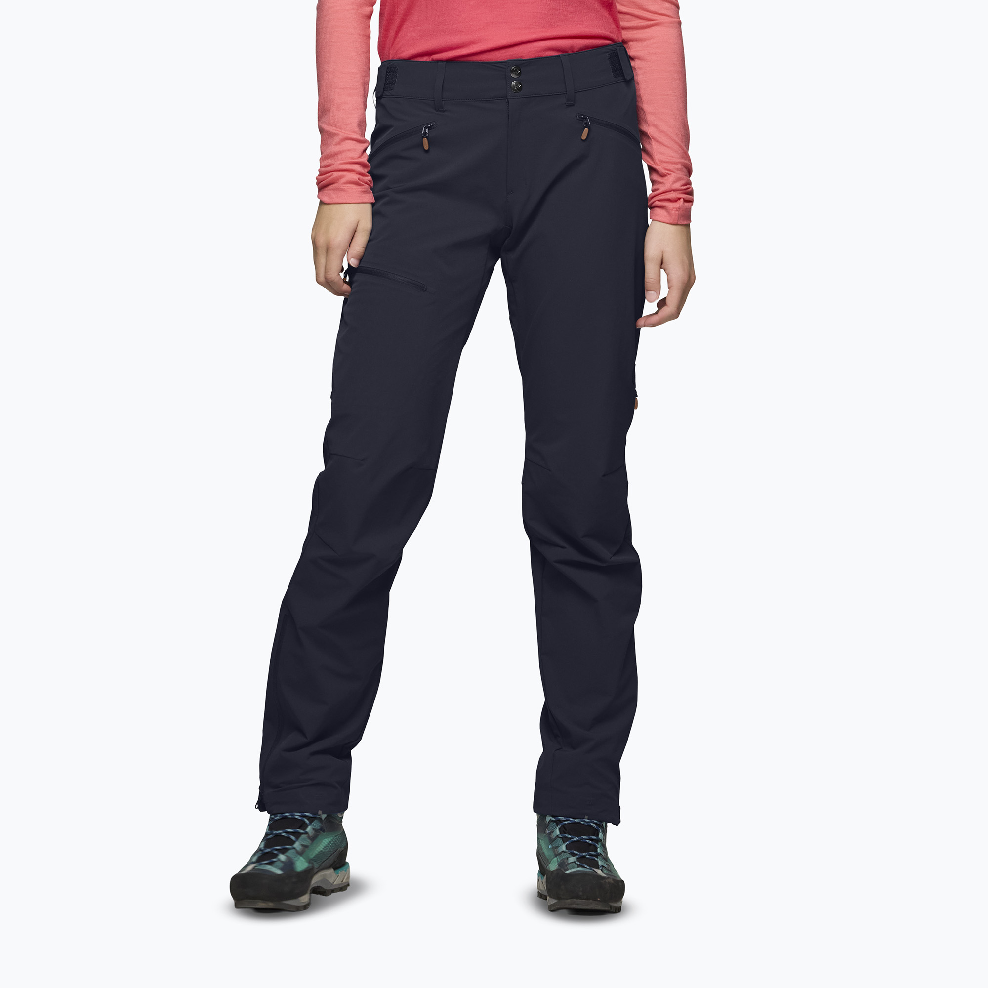 Дамски панталони за трекинг Norrona Femund Flex1 caviar black