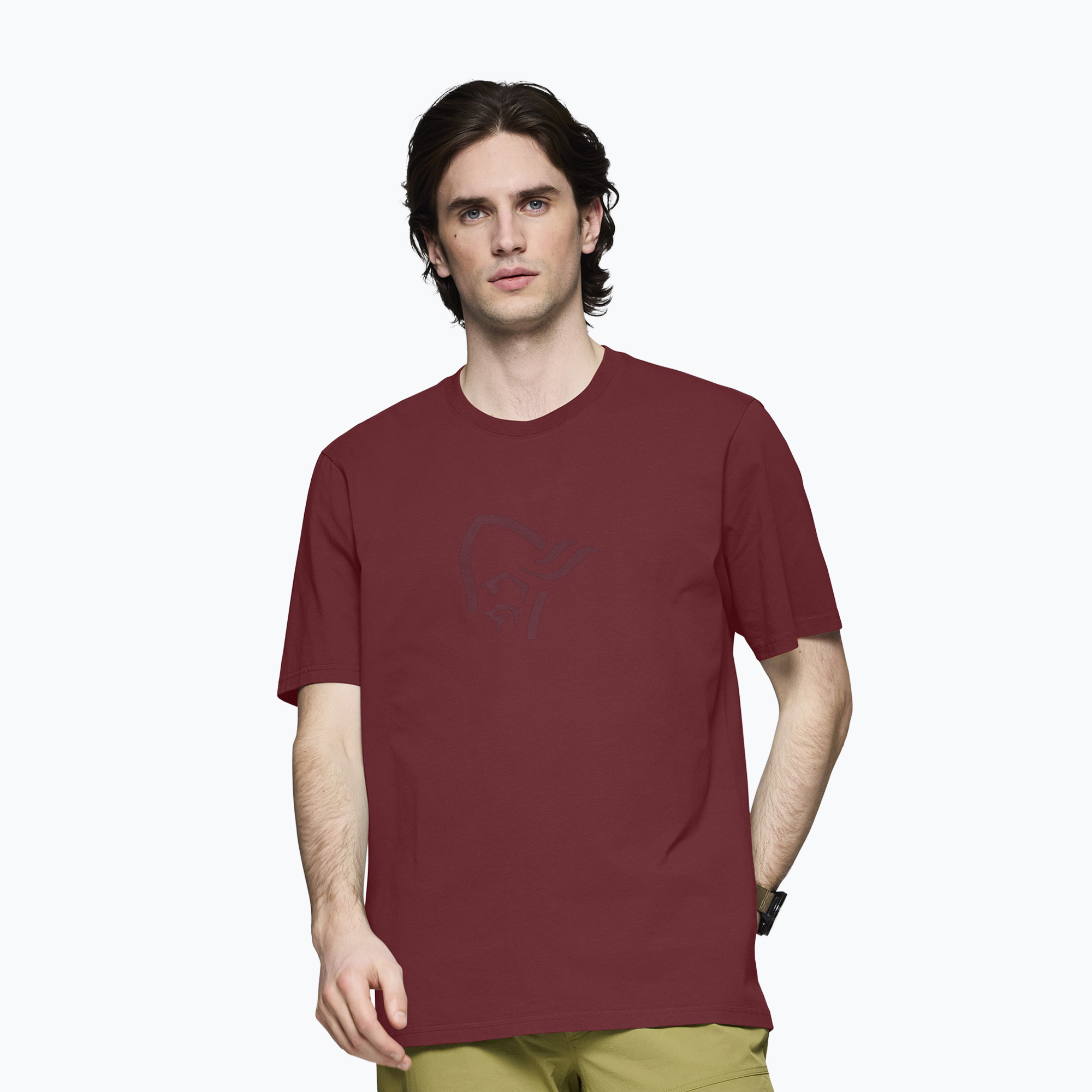 Мъжка тениска NORRONA Cotton Viking port
