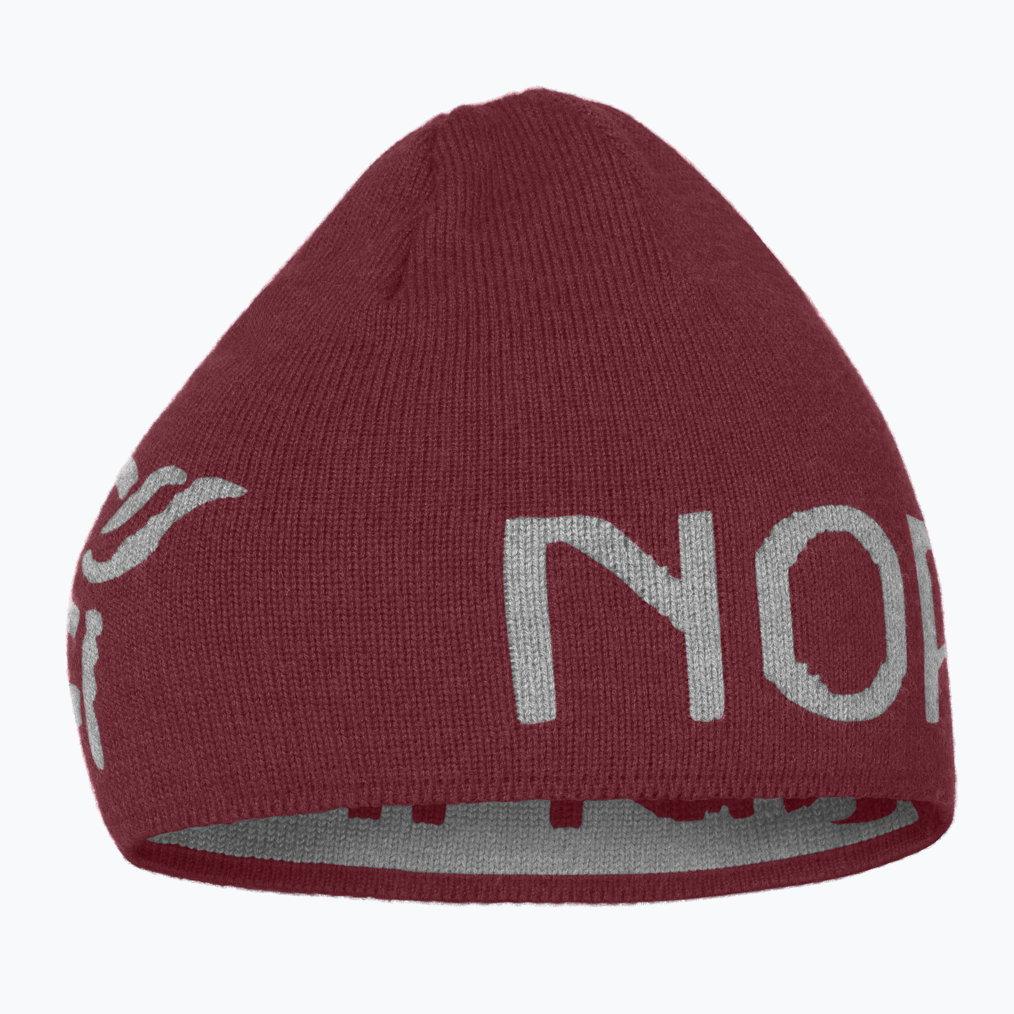 Зимна шапка NORRONA MerinoUll Logo Beanie port
