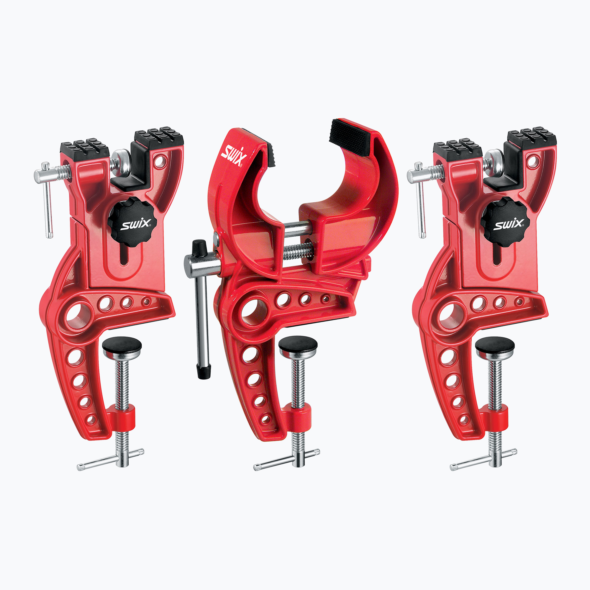 Skispanner für Abfahrtsskier Swix T149-5 3-Parts rot T149-5