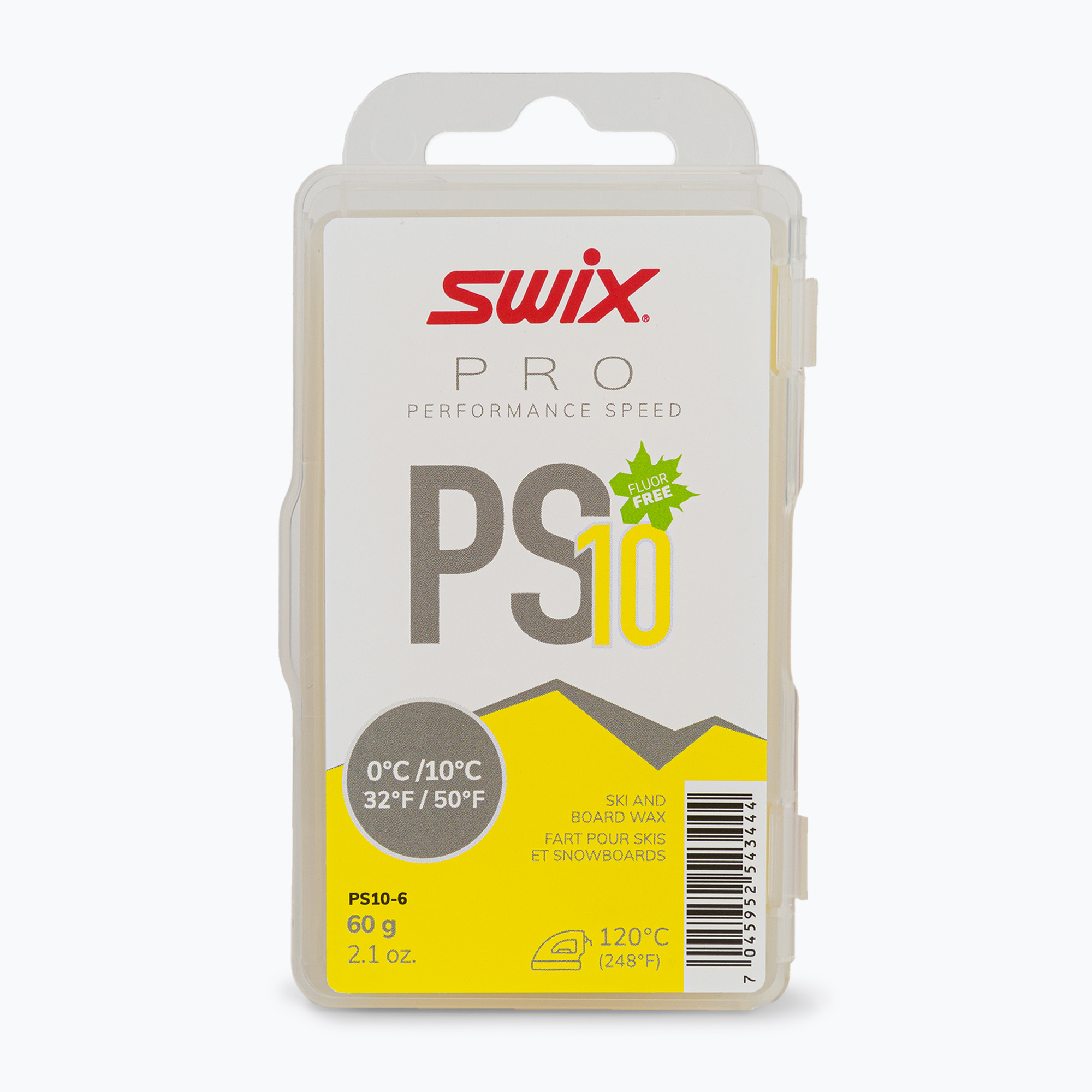 Swix Ps10 Lubrifiant galben pentru schiuri 0°C/ 10°C PS10-6