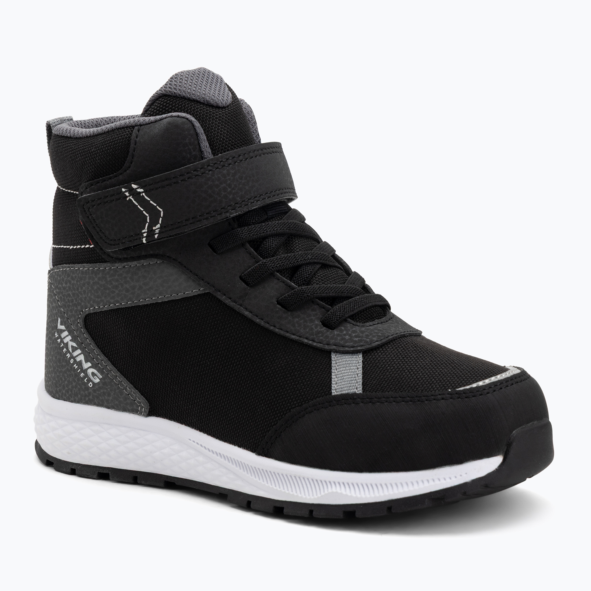 Śniegowce dziecięce Viking Footwear Equip Warm Waterproof 1V black/grey