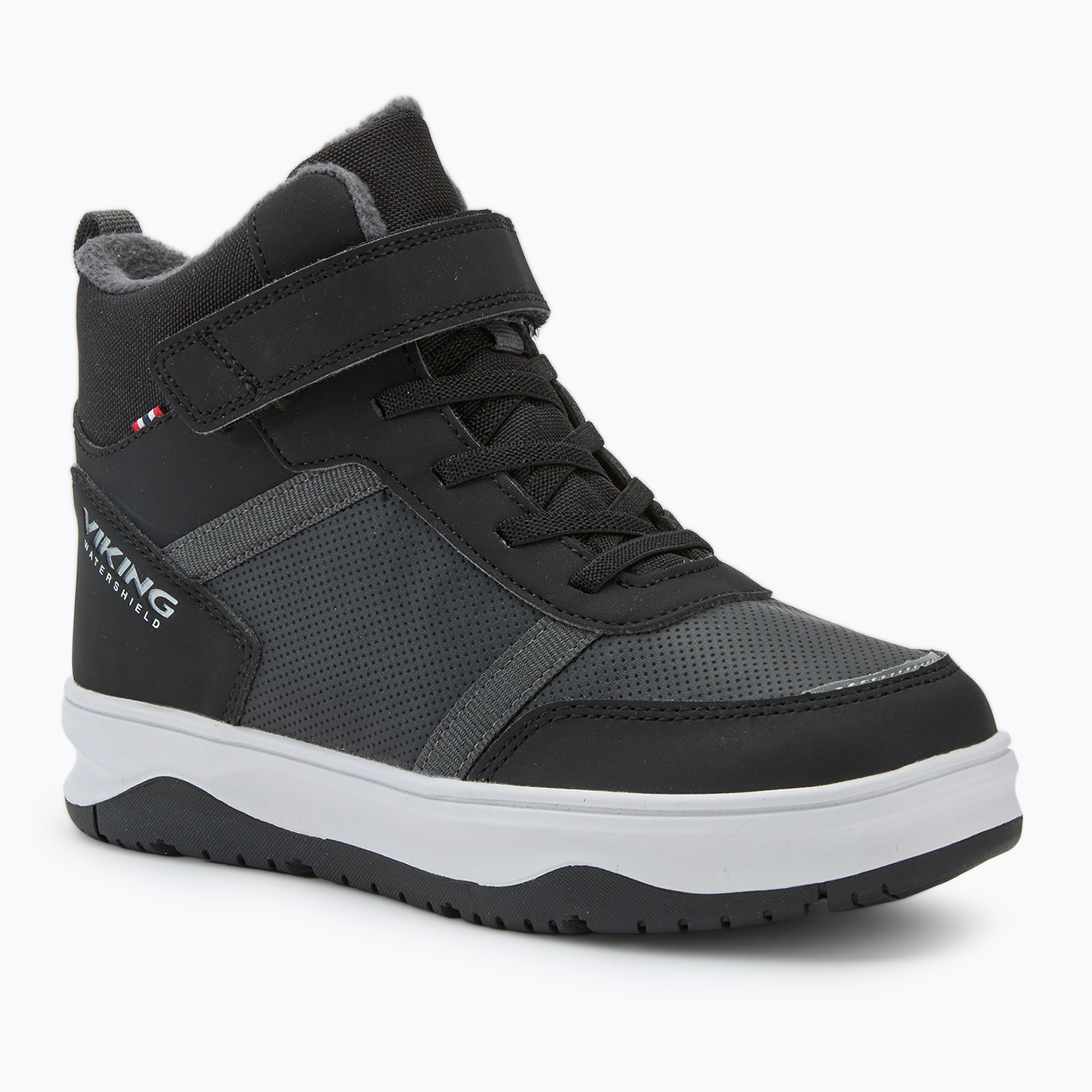 Buty dziecięce Viking Squad Warm Waterproof 1V black 
