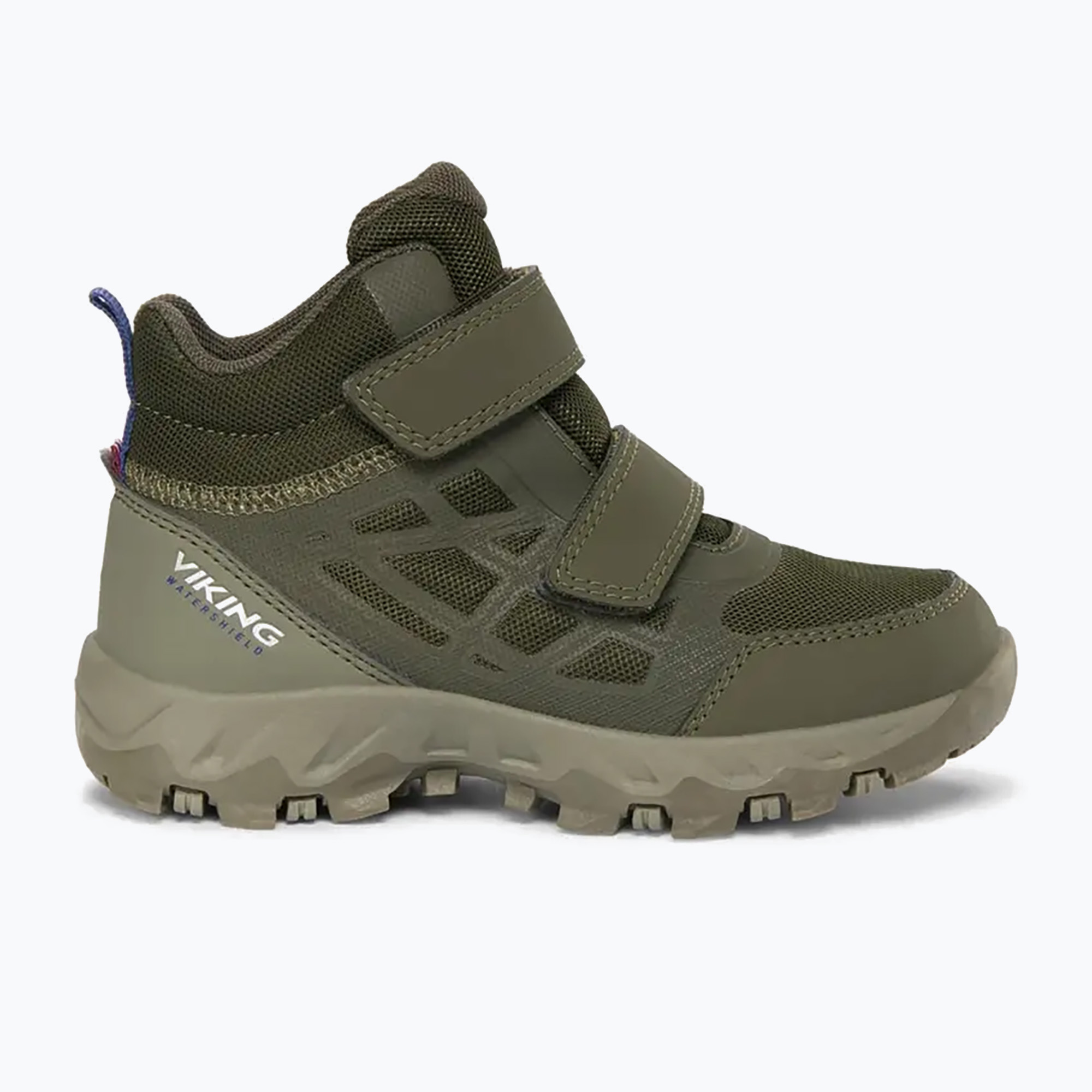 Buty dziecięce Viking Track Mid 2V Waterproot olive