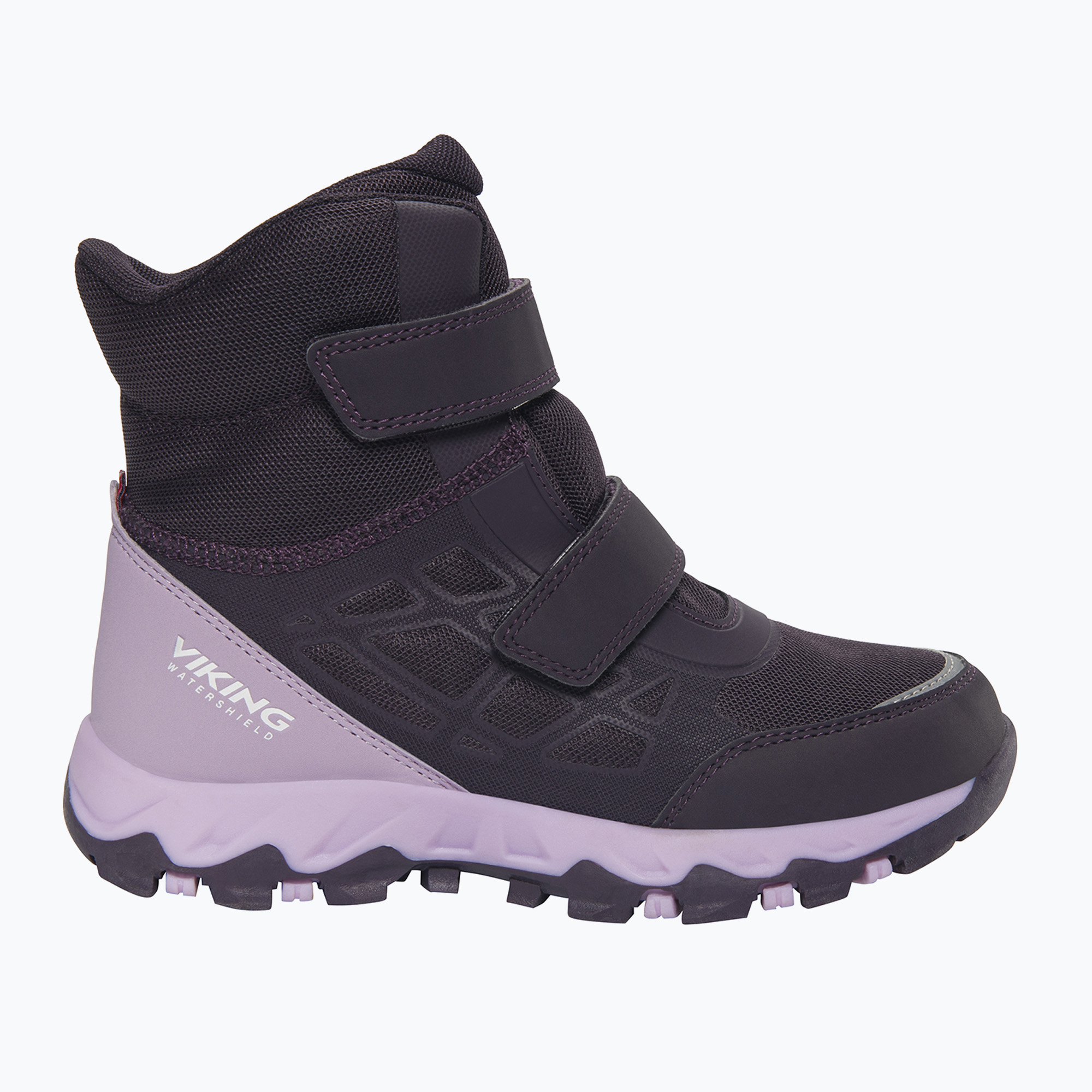 Buty dziecięce Viking Track Warm Waterproof 2V aubergine 