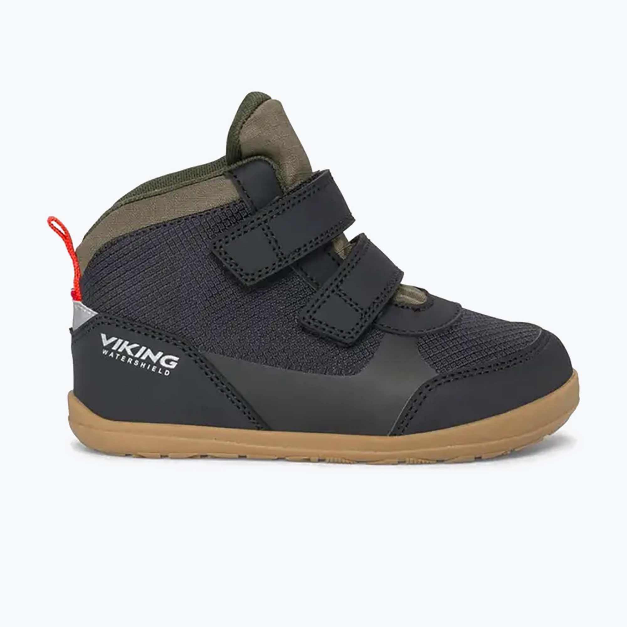 Buty barefoot dziecięce Viking Aspen Barefoot Mid 2V Waterproof black