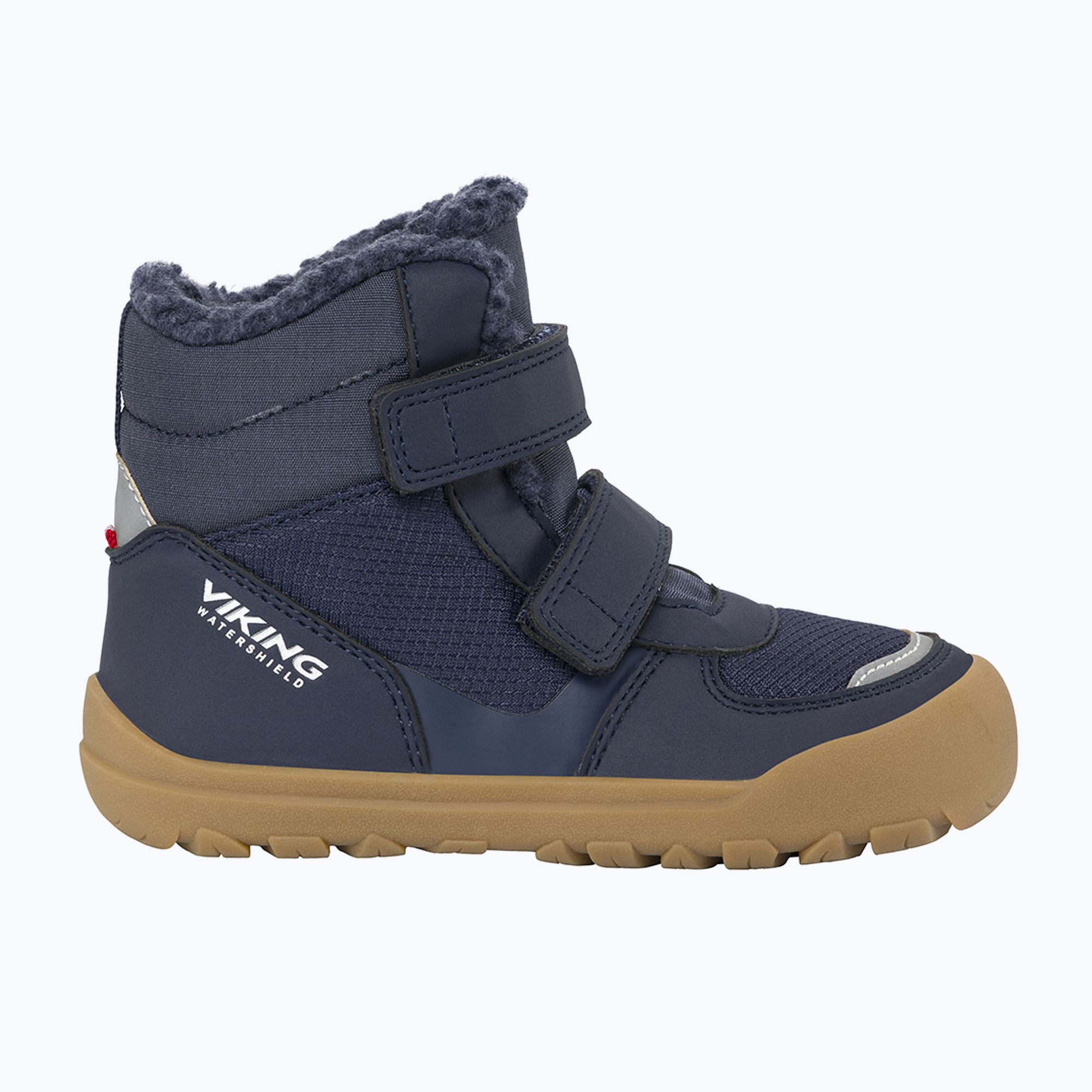 Детски ботуши за сняг тип „barefoot“ Viking Footwear Rowan Barefoot Warm Waterproof 2V navy