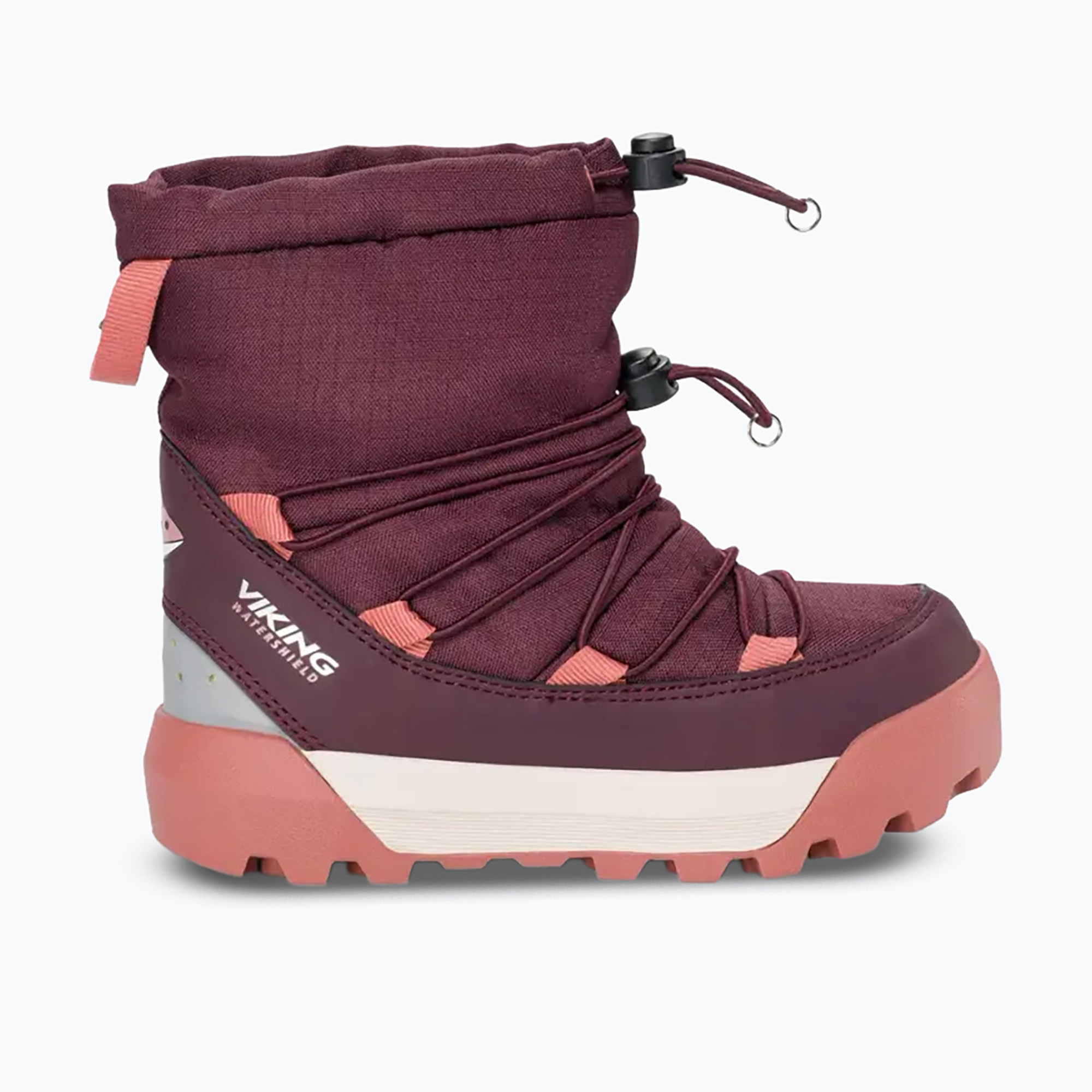 Детски ботуши за сняг Viking Footwear Spaceship Warm SC Waterproof plum/pink