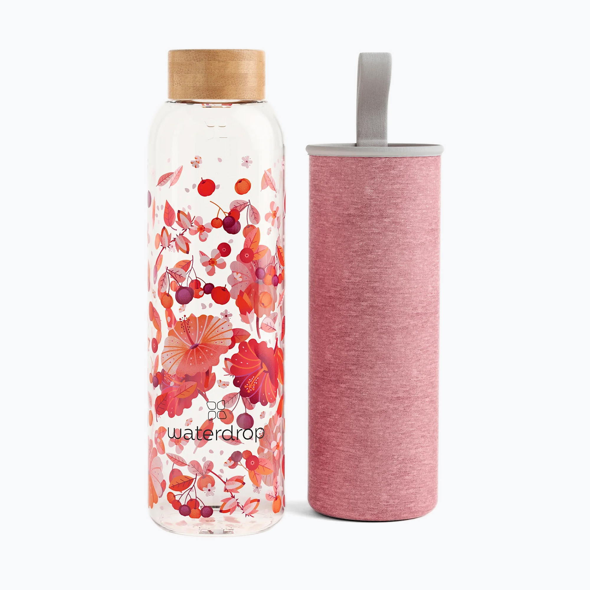 Waterdrop Glass bottle 600 ml relax