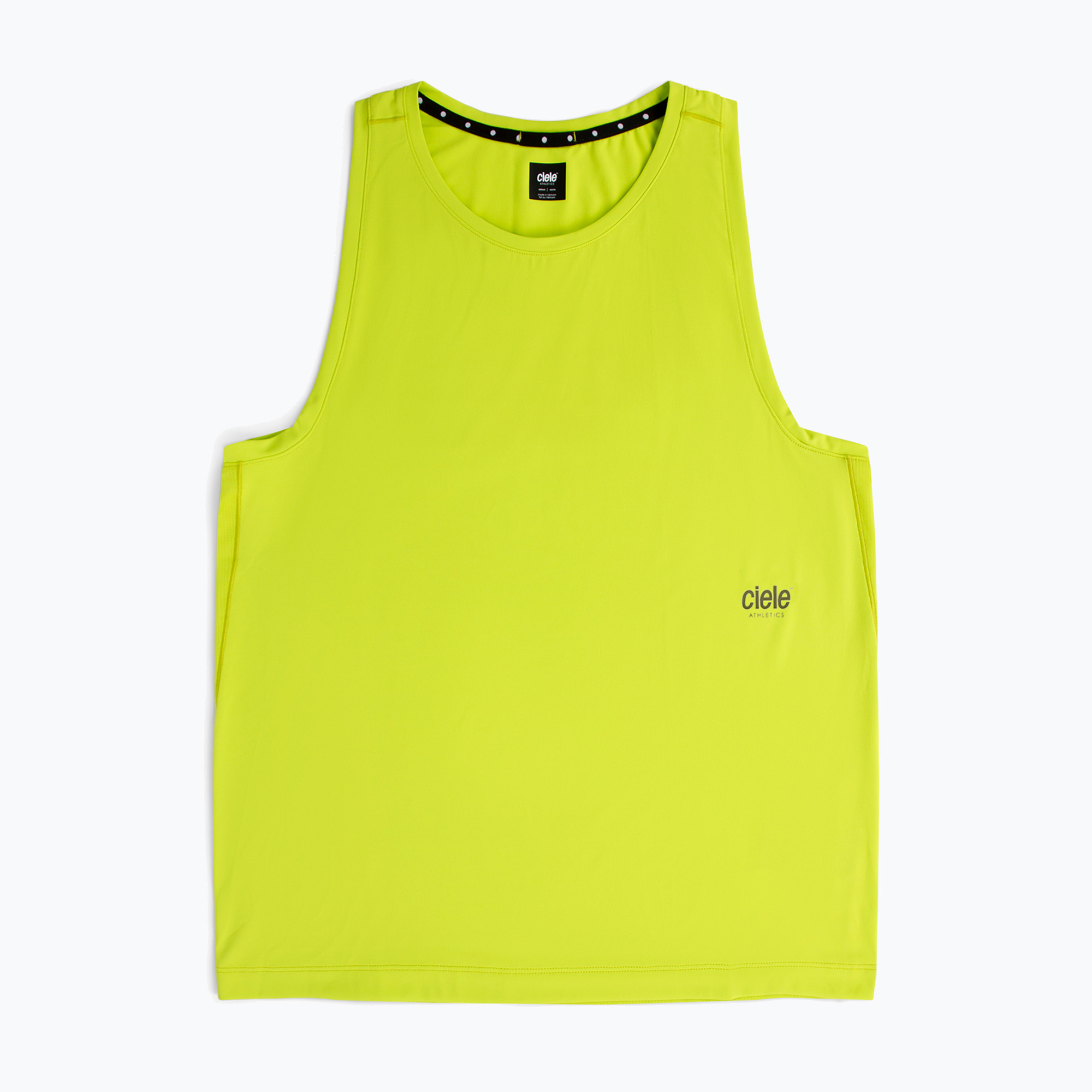 Koszulka do biegania męska Ciele Athletics DLY Singlet lime green 
