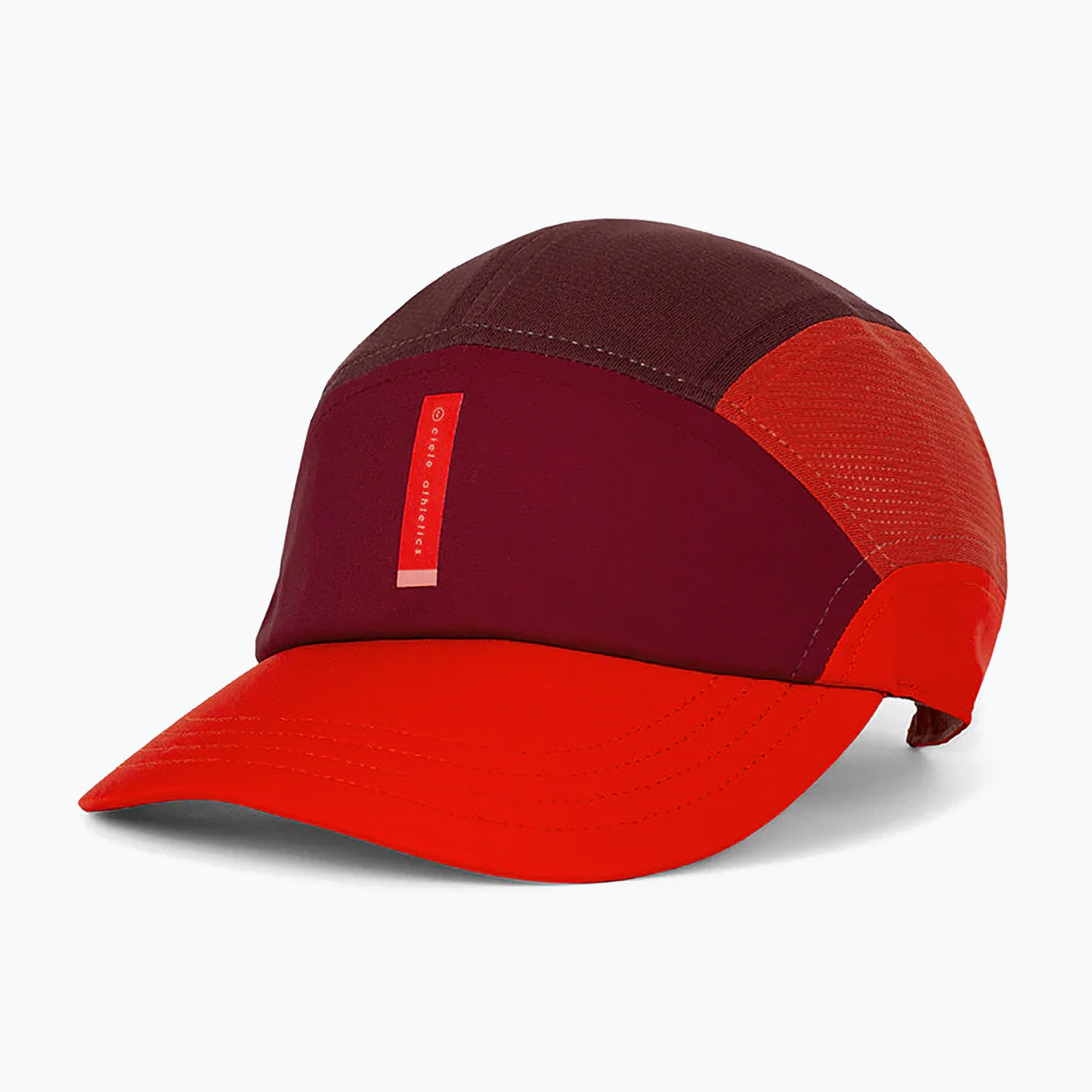 Czapka z daszkiem Ciele Athletics FSTCap SC Comp IconicVC crimson red/glade 
