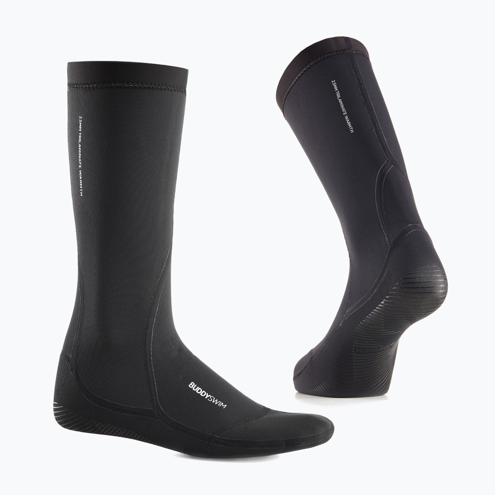 Skarpety neoprenowe BuddySwim Trilaminate Warmth 2.5 mm black 