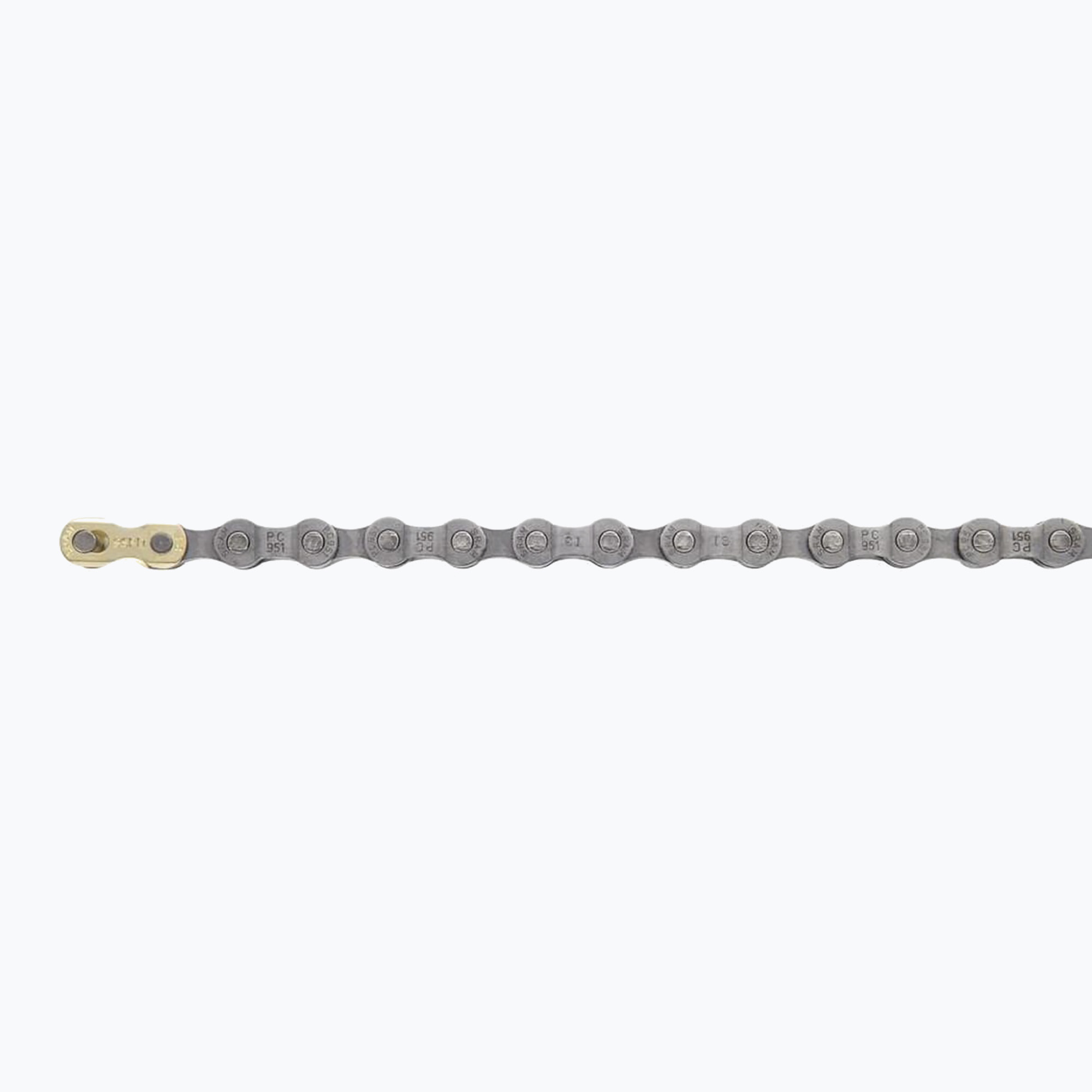 Bike chain SRAM 06 CN PC951 114LI W/ PWR.LNK 9SPD 25 grey 86.2706.114.116 (9 rz / 114 ogniw)