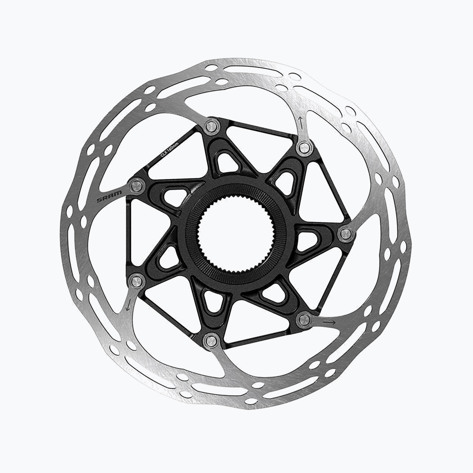 SRAM Rotor CNTRLN 2P CL Rounded silver brake disc 00.5018.037.023