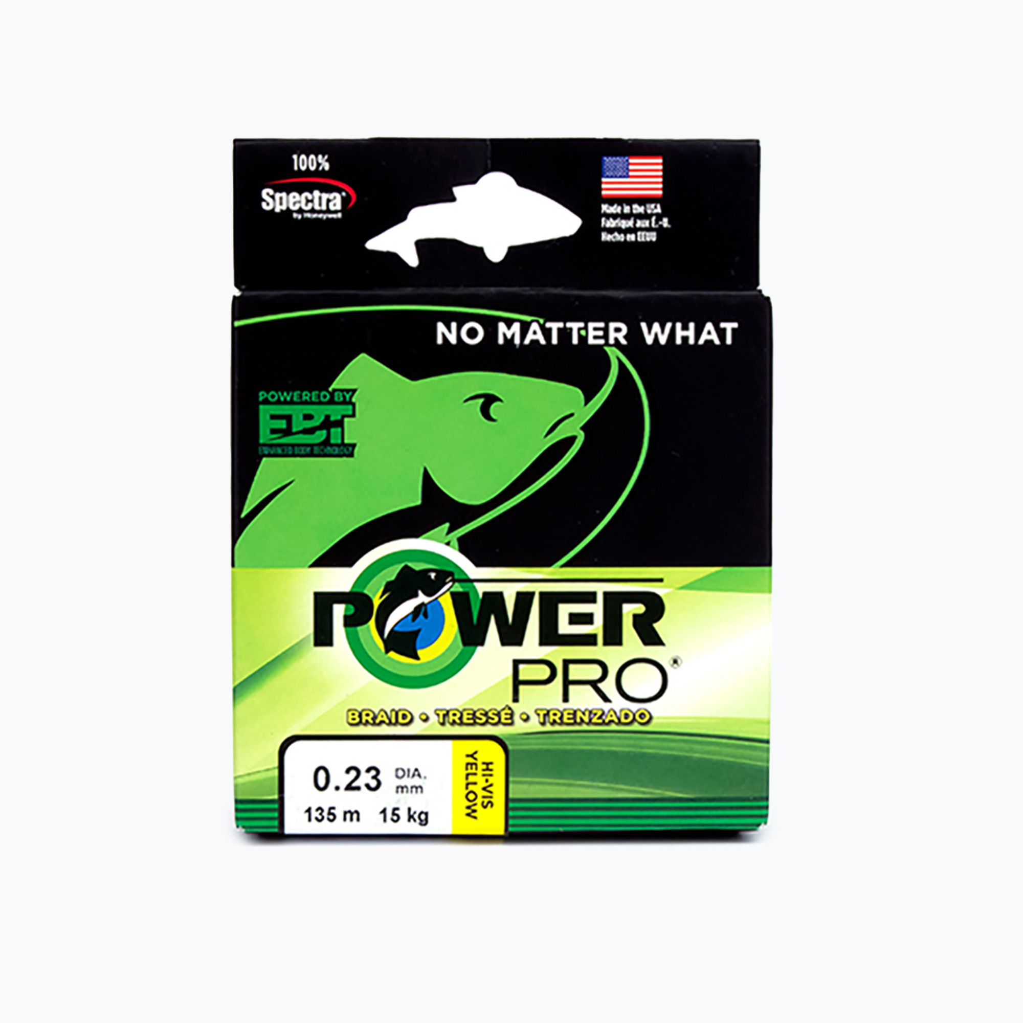 Fir textil Shimano Power Pro hi-vis yellow (Power Pro PPBI13510Y)