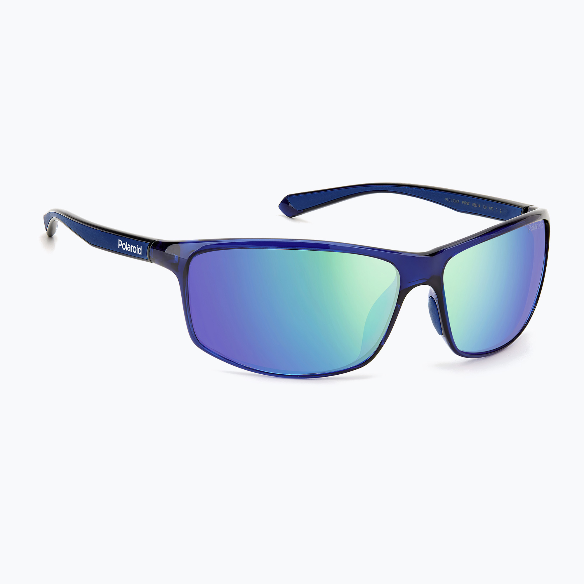 Okulary przeciwsłoneczne Polaroid PLD 7036/S blue/greygreen mirror polarized 