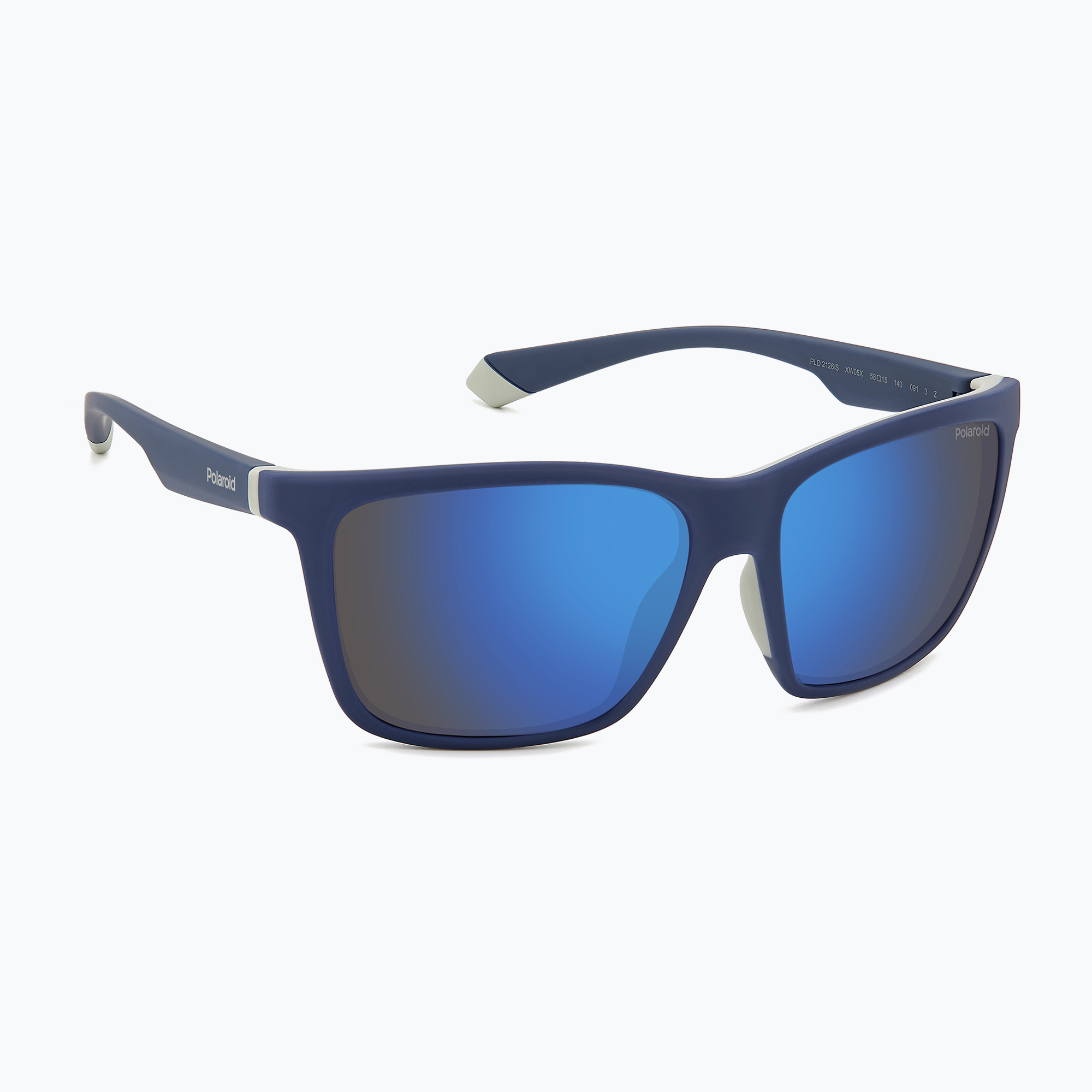 Слънчеви очила Polaroid PLD 2126/S blue grey/blue mirror polarized