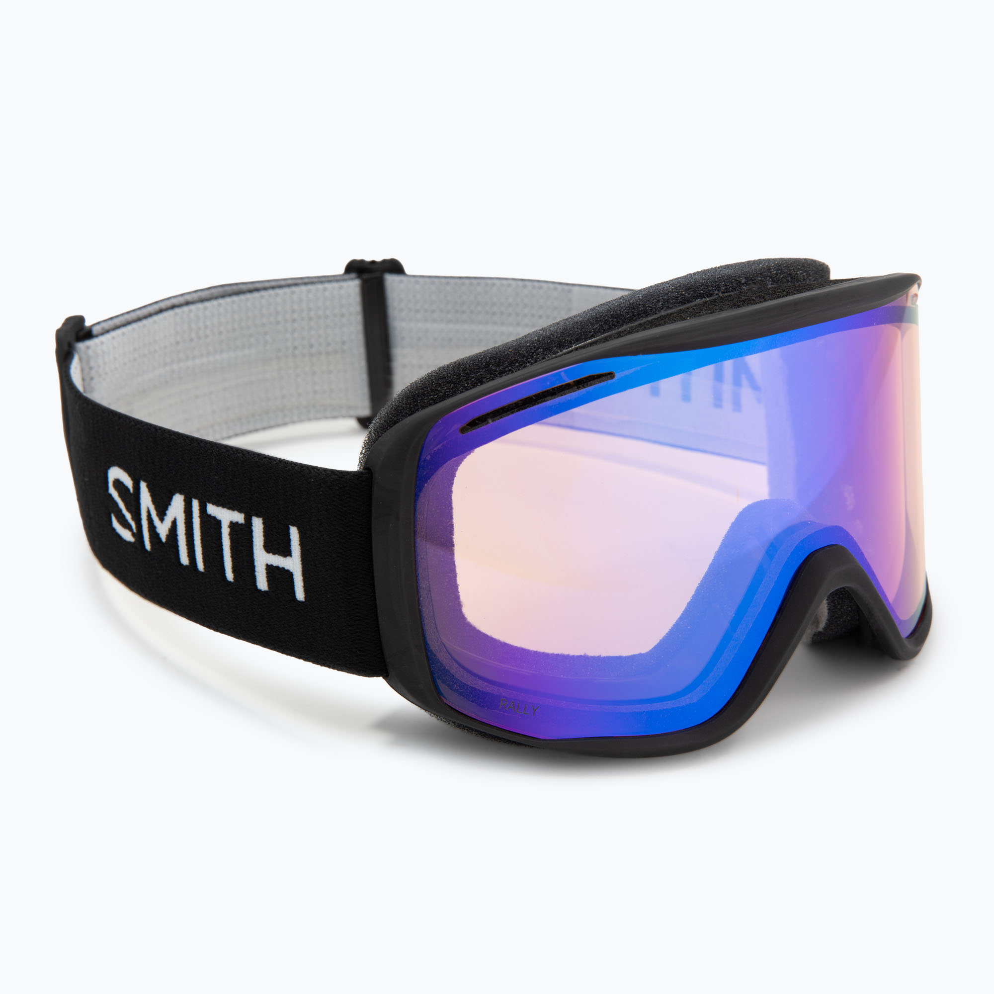 Скиорски очила Smith Rally black/blue sensor mirror