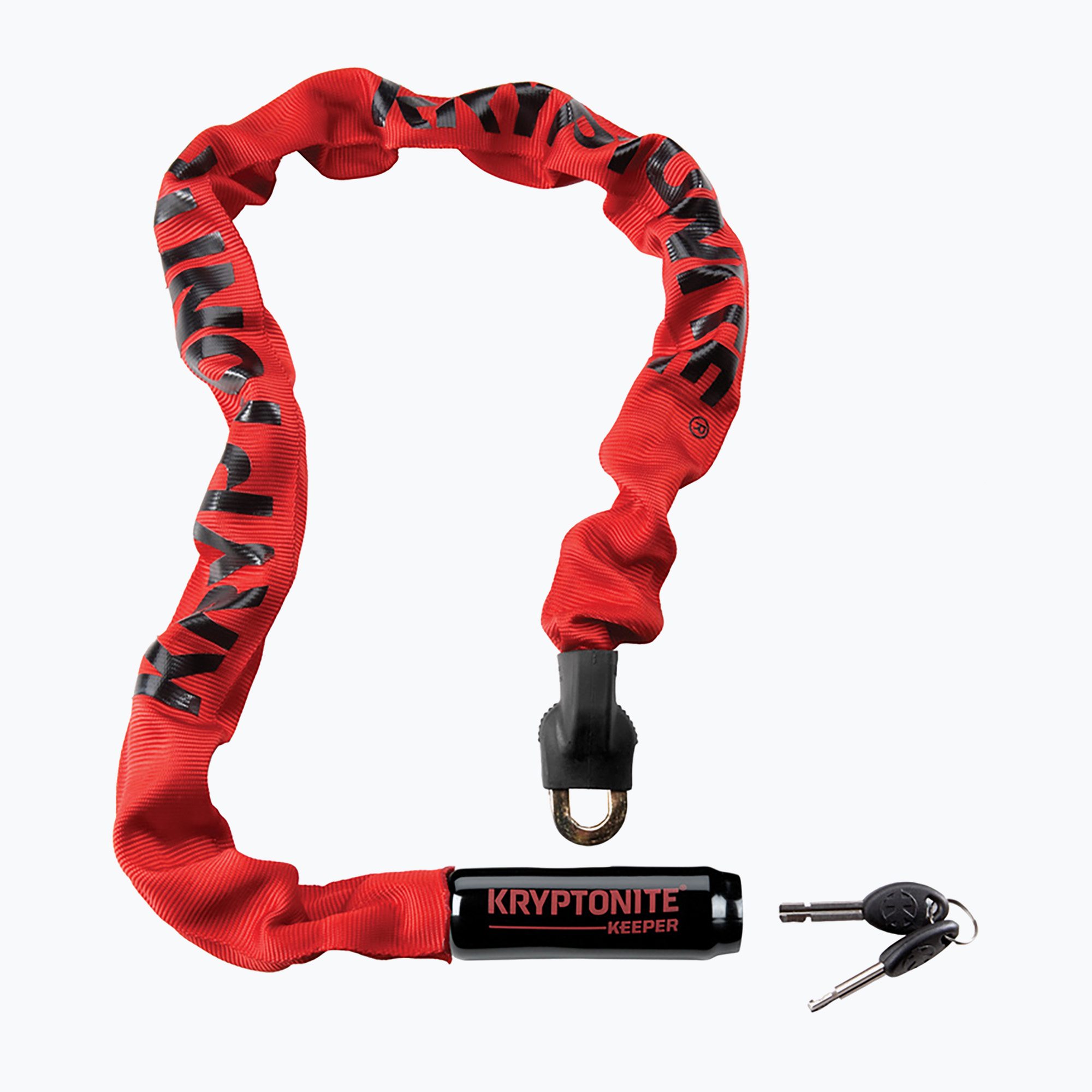 Zámok na bicykel Kryptonite Keeper 785 Integrated Chain červený K1591 (Keeper 785 Integrated Chain K001591)