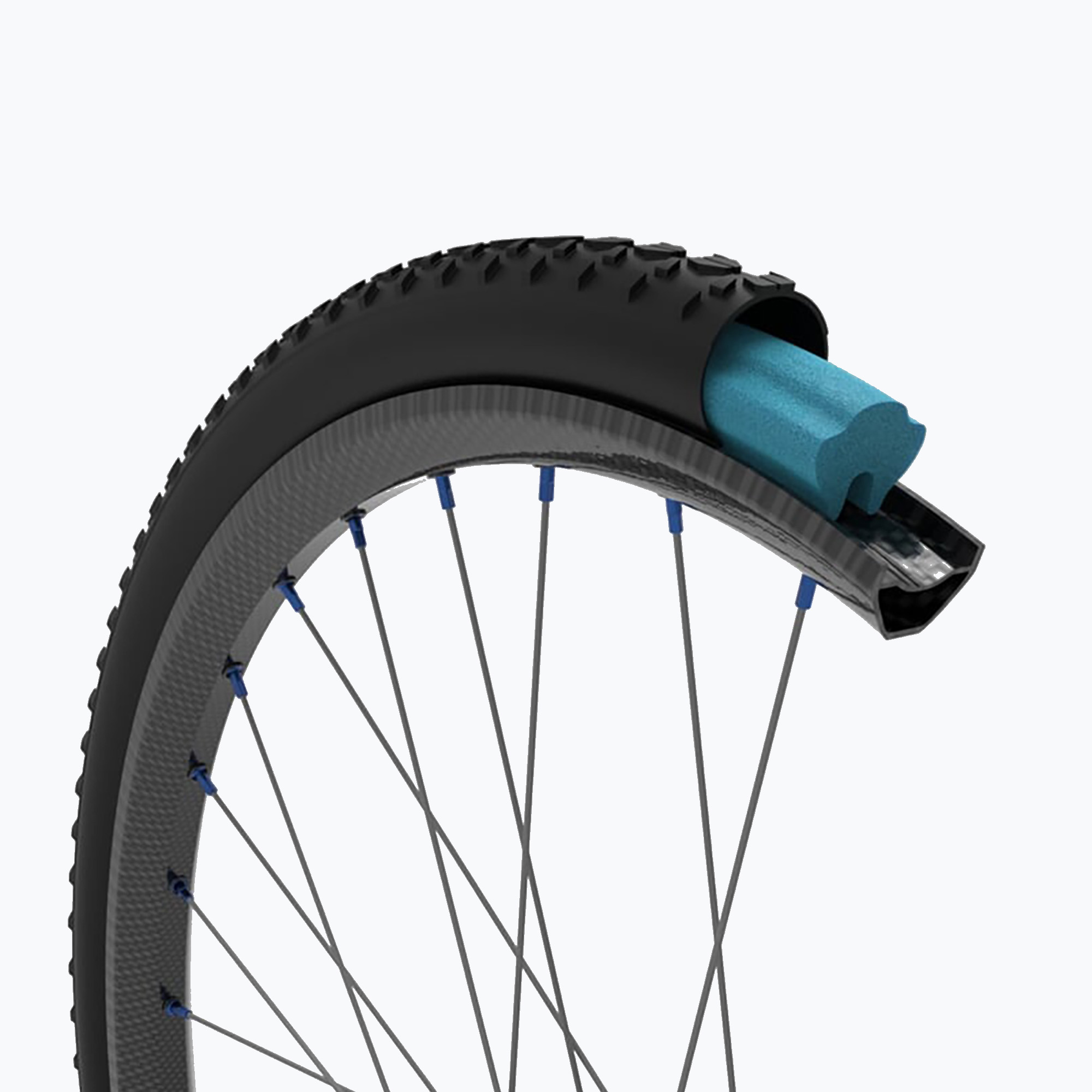 Tubolight Evo Gravel 2ks modré 00082940 vložky proti prepichnutiu (Evo Gravel TLGR700)
