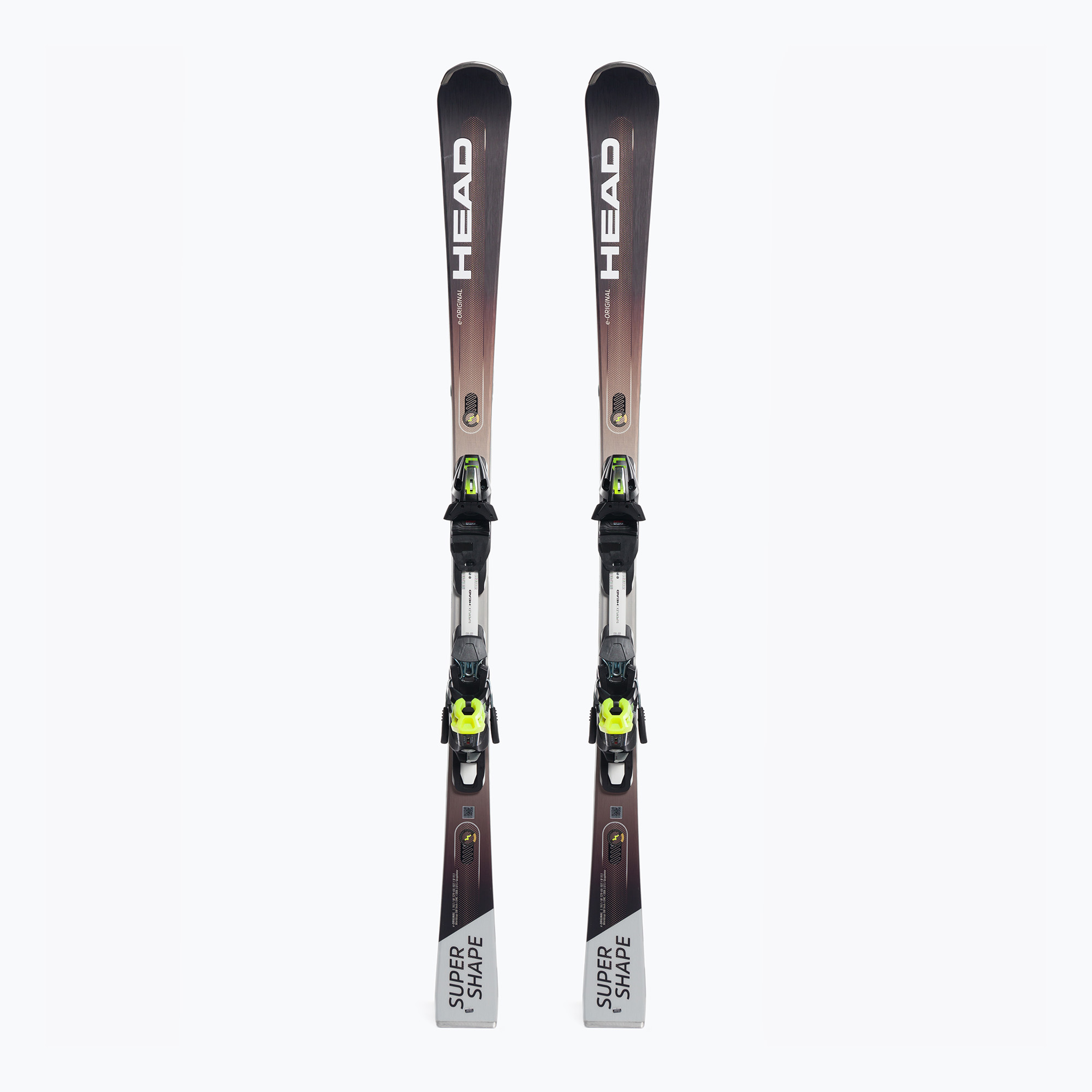 HEAD Supershape e-Original SW SF-PR + attacchi PRD 12 bianco/nero (163 cm) (Supershape e-Original SW SF-PR + PRD 12 313391/100856)