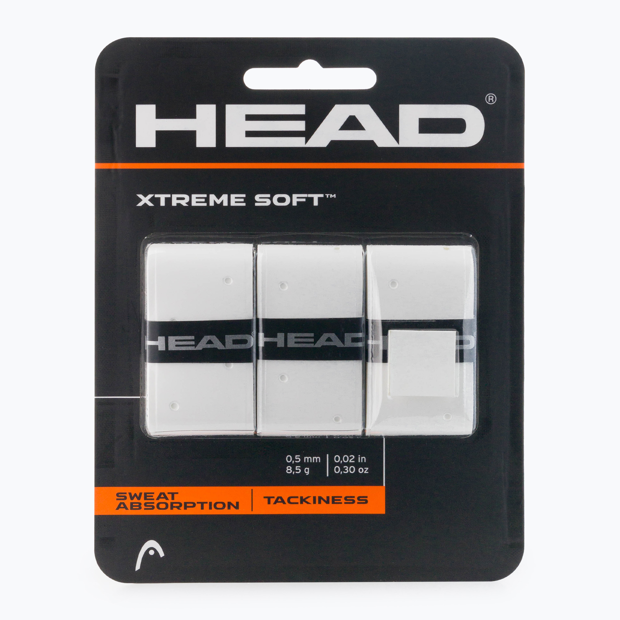 HEAD Xtremesoft Grip тенис обвивка бяла 285104
