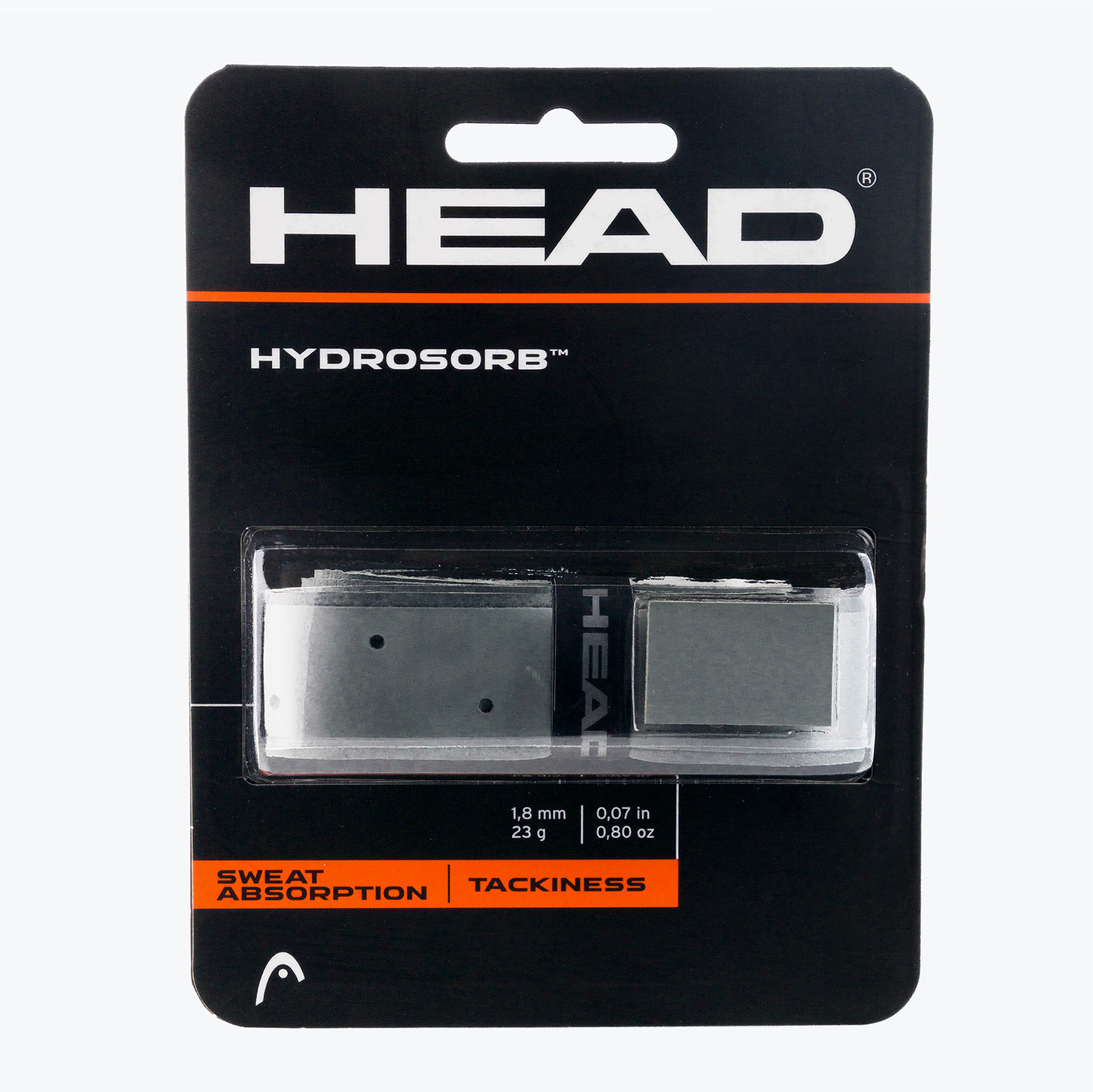 Omotávka na tenisovú raketu HEAD Hydrosorb Grip sivá 285014 (Hydrosorb Grip 285014)