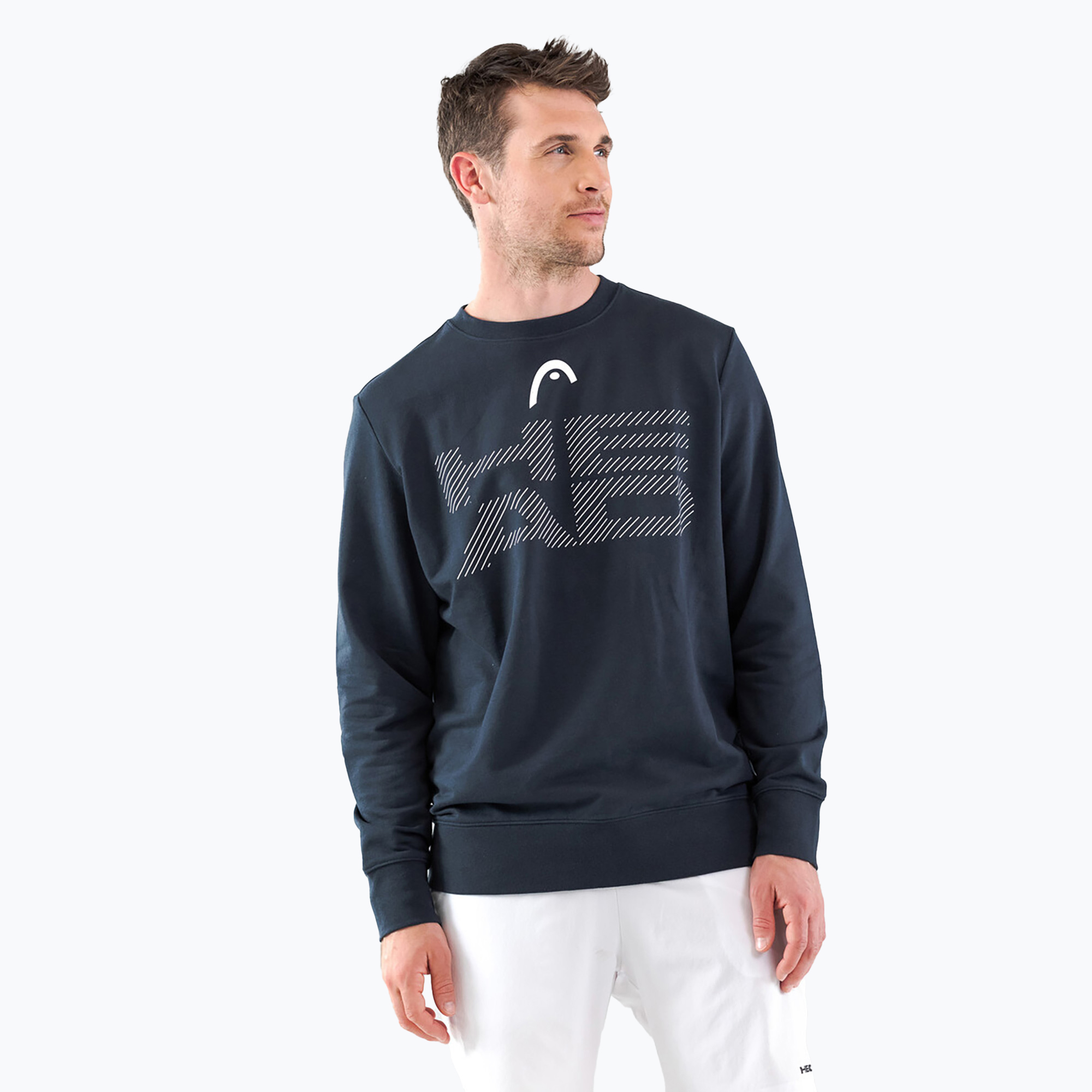 Bluza tenisowa męska HEAD Rally Sweatshirt navy 