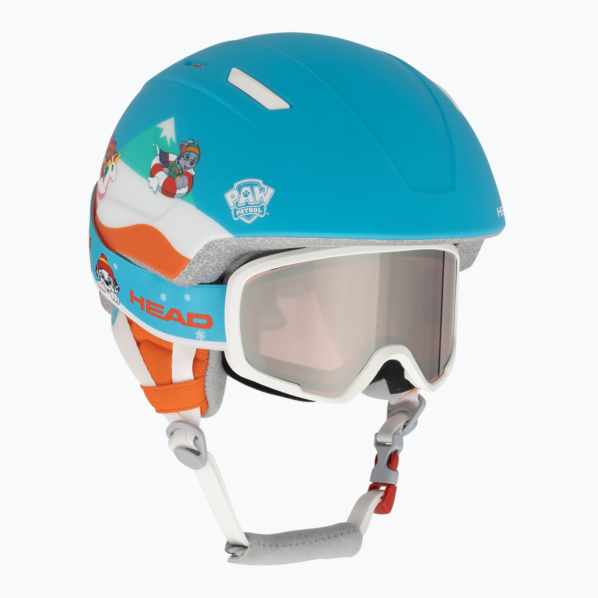 Детска ски каска HEAD Mojo Set Paw   Goggles blue