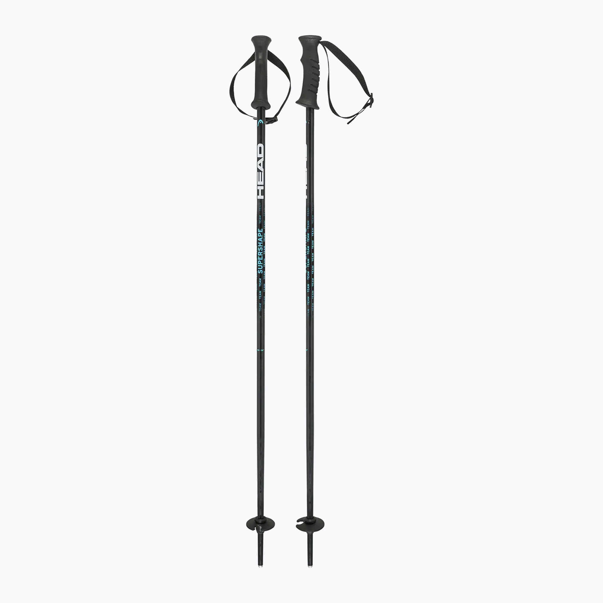 Детски скиорски щеки HEAD Supershape Team Jr white/black/speed blue