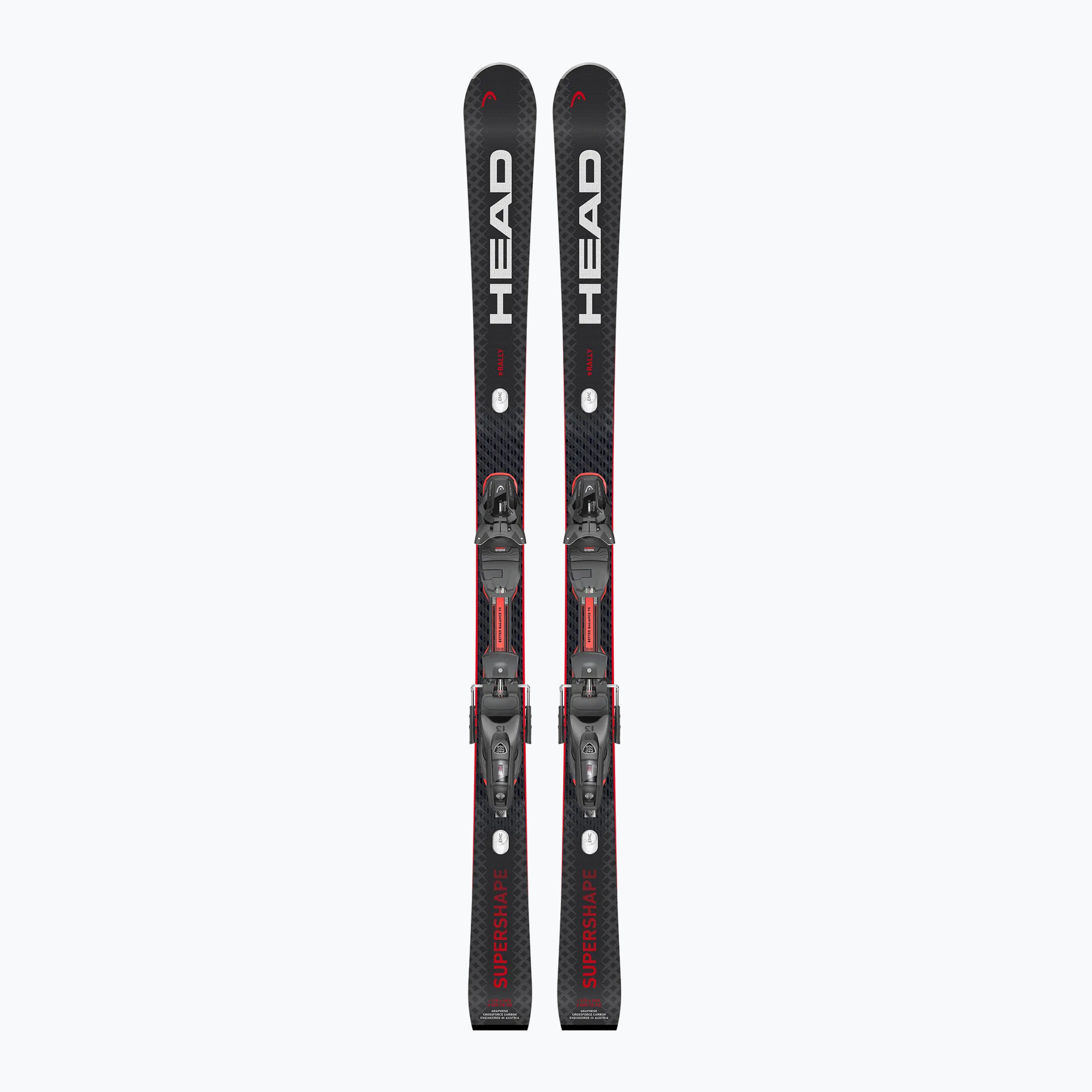 Пистови ски HEAD Supershape e-Rally SW BB-PR   автомати PRD 12 GW black/red