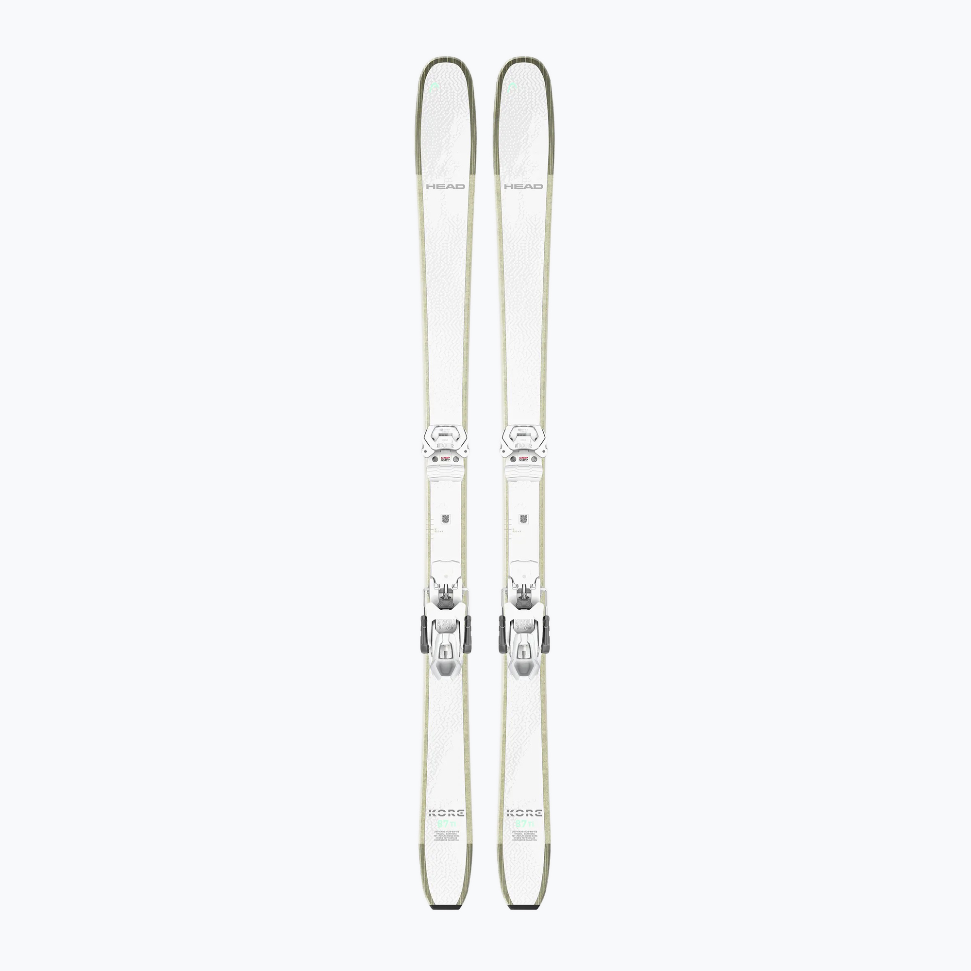 Sci da discesa donna HEAD Kore 87 Ti W + attacchi Attack Lyt 11 GW white/mist