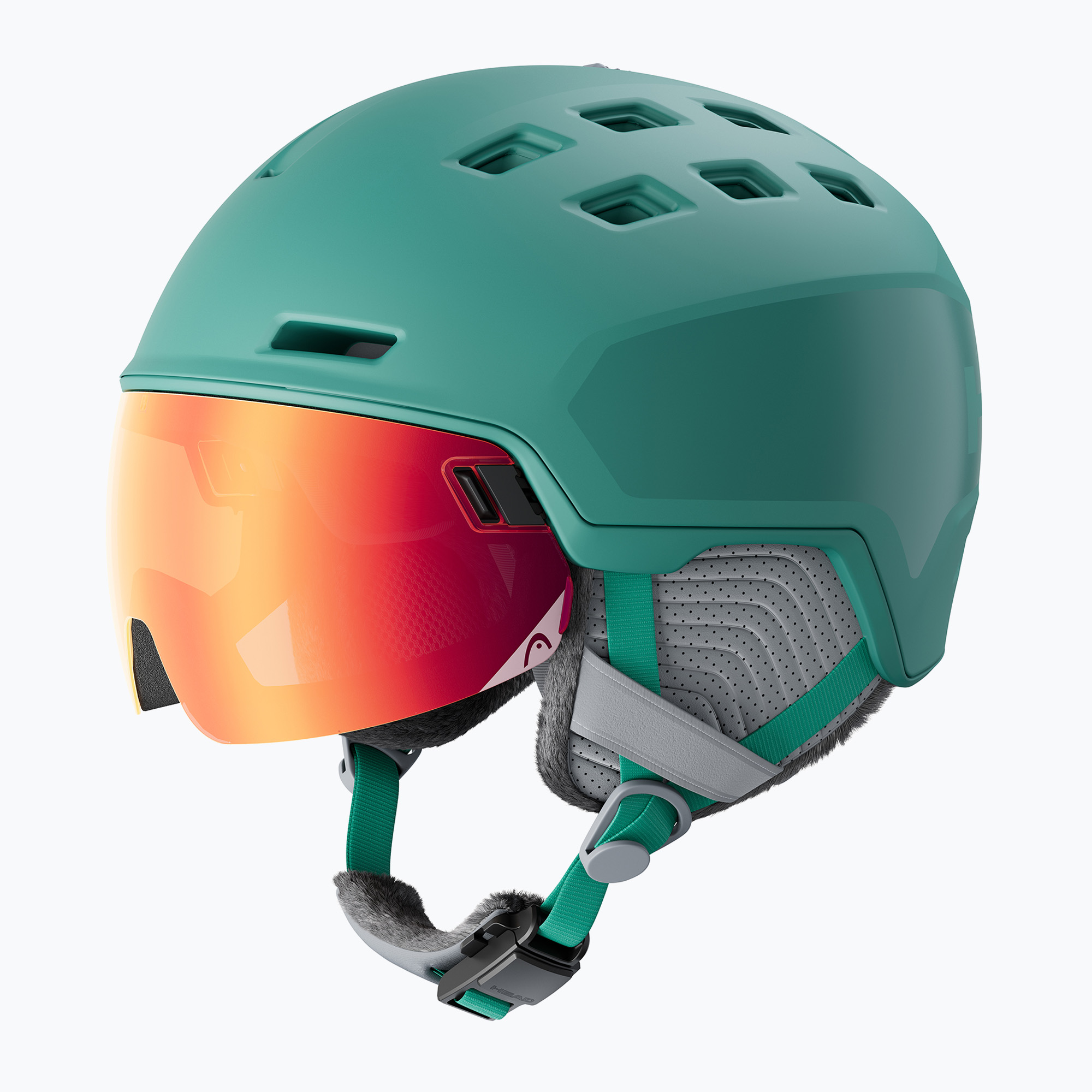 Cască de schi HEAD Rachel Pro green/red yellow