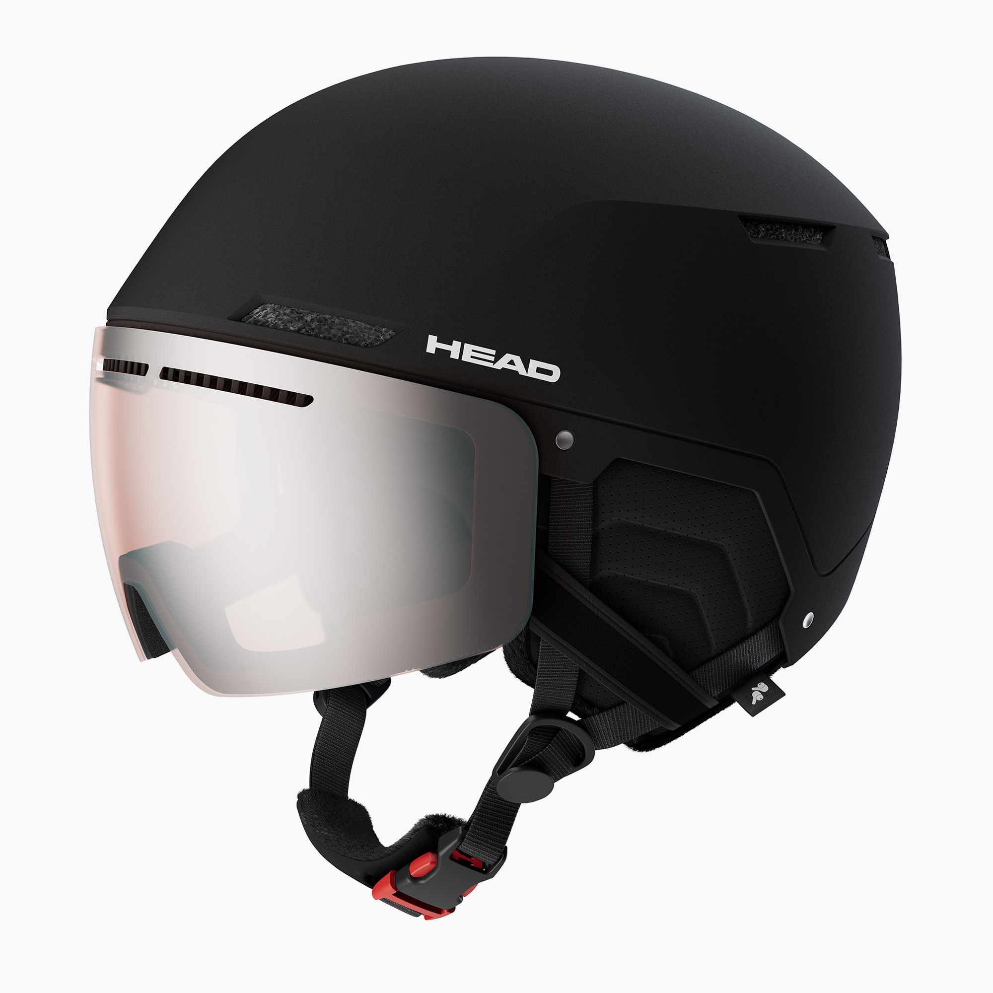 Casco da sci HEAD Cinema nero/argento rosso (56-59 cm (M-L)) (Cinema 326214)