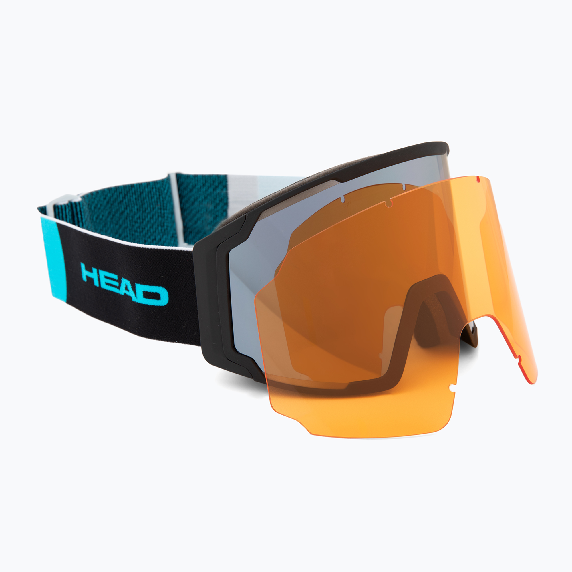 Предпазни ски очила HEAD Neves Pro 5K Race chrome/rd/5k chrome/orange