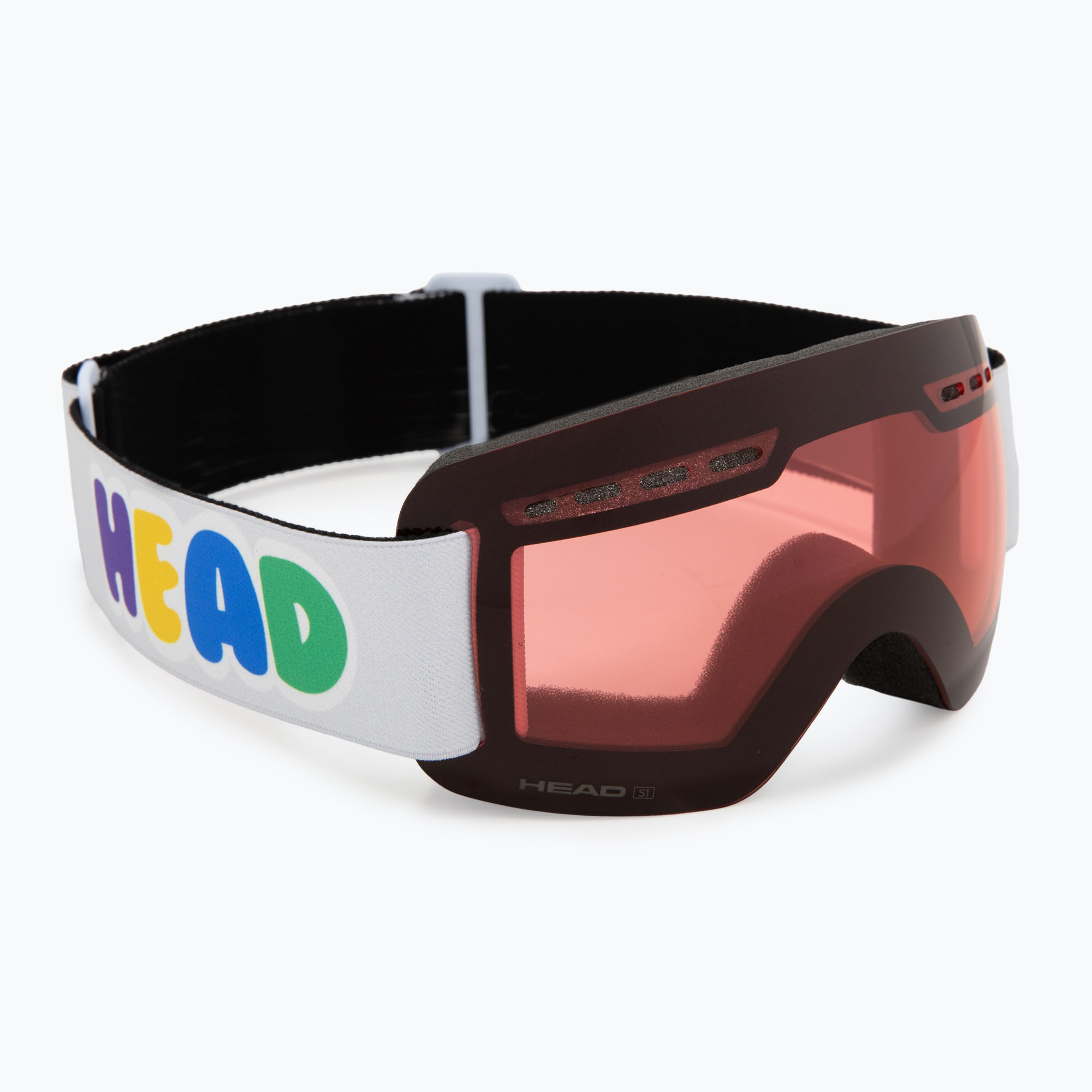 Детски скиорски очила HEAD Solar red/red