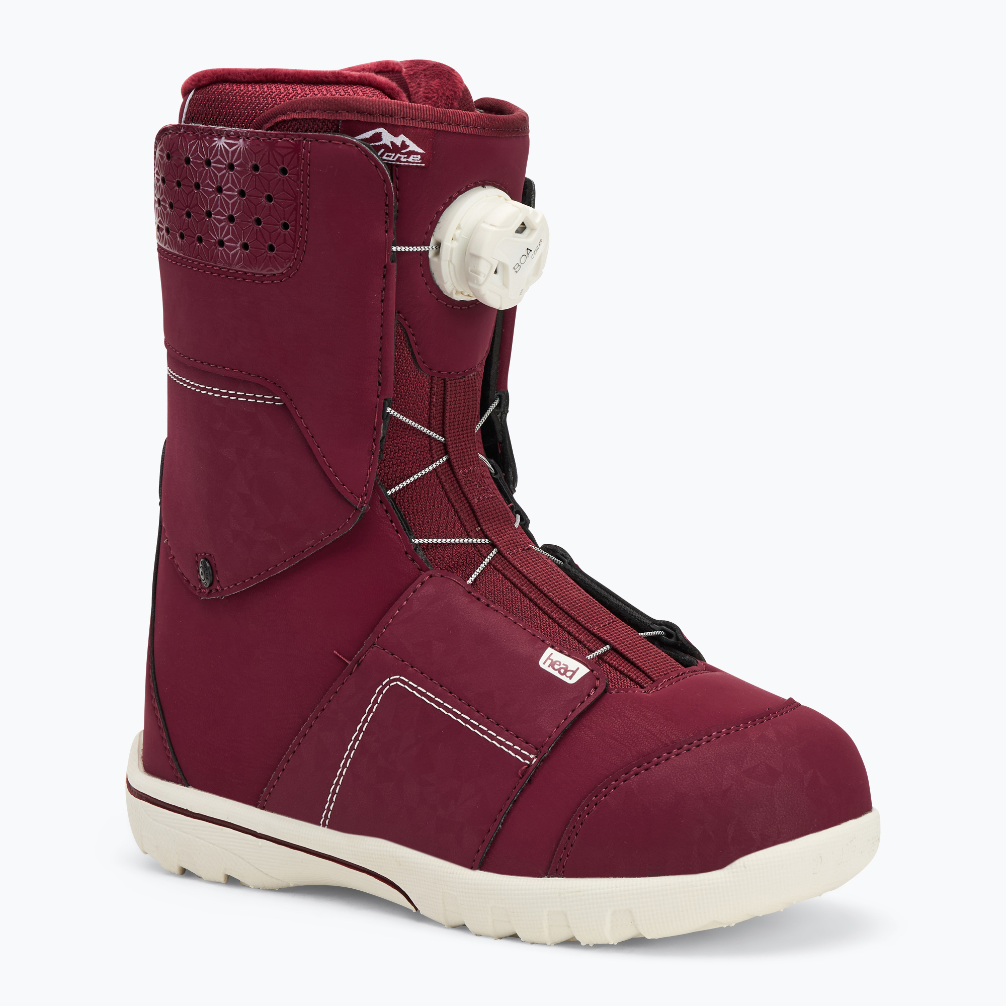 Dámske topánky na snowboard HEAD Galore LYT Boa Coiler burgundy (Galore LYT Boa Coiler 354324)