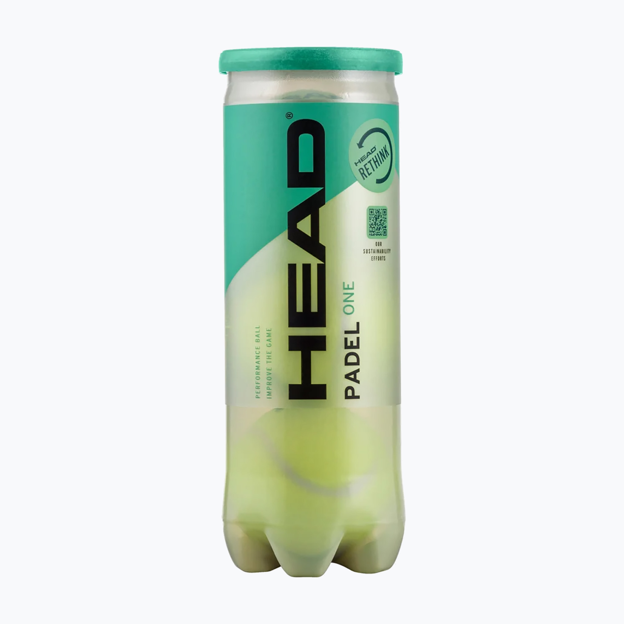 Топки за паделHEAD Padel One S 3 бр. yellow