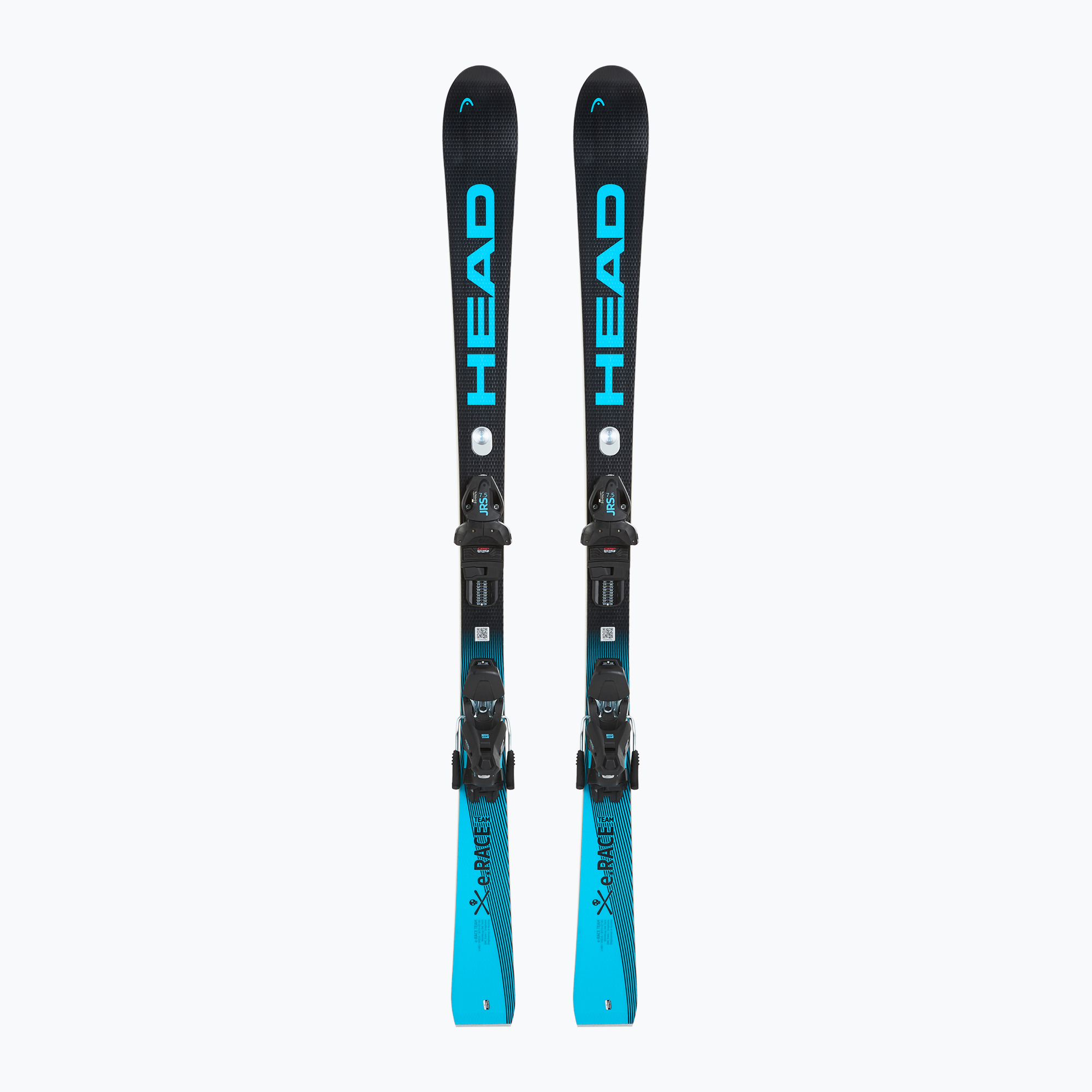 Detské zjazdové lyže HEAD WC e.Race Team SW JRS + viazanie Jrs 7.5 GW CA black/blue (WC e.Race Team SW JRS + Jrs 7.5 GW CA 314444/100922)