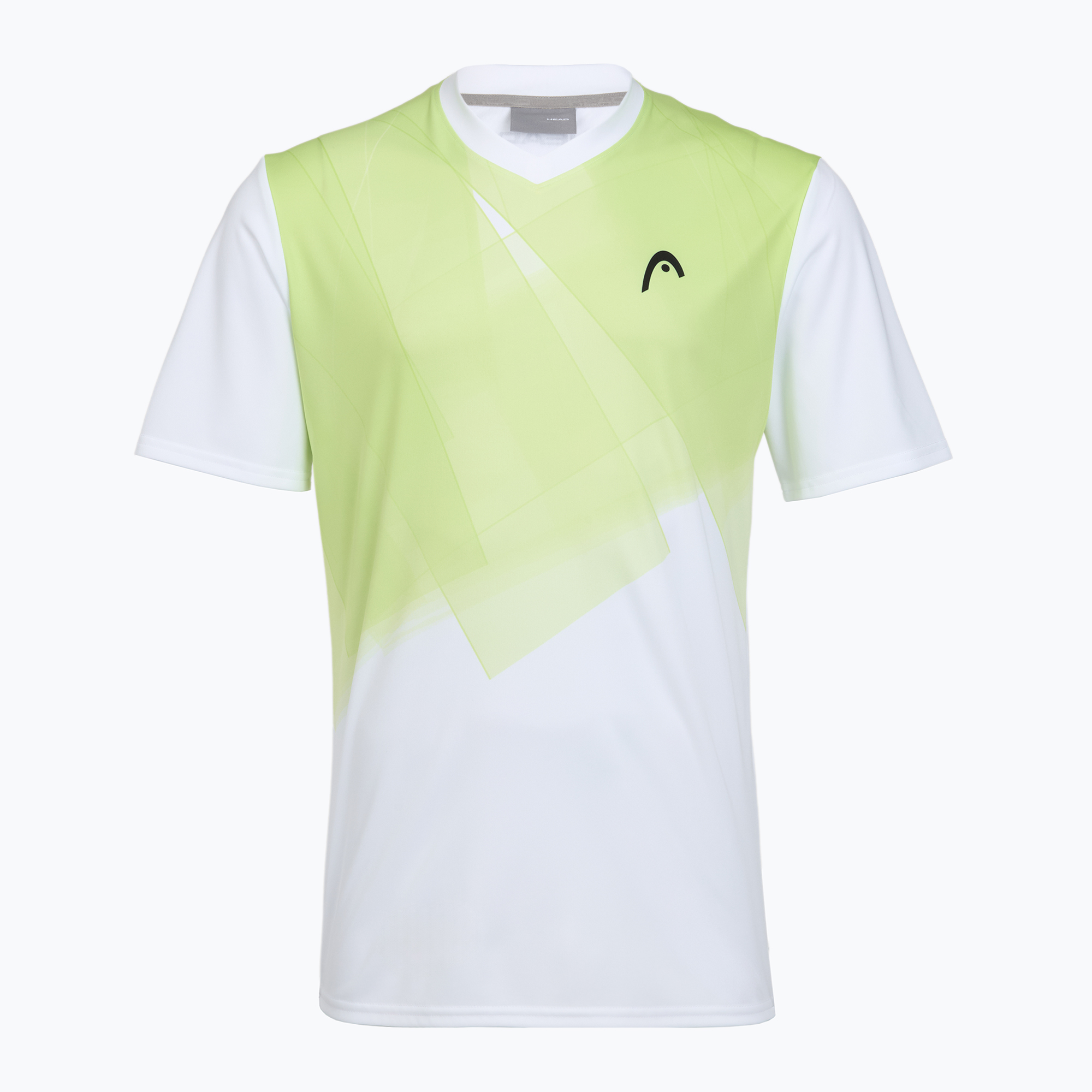 Мъжка тениска за тенис HEAD Topspin print vision m/lime