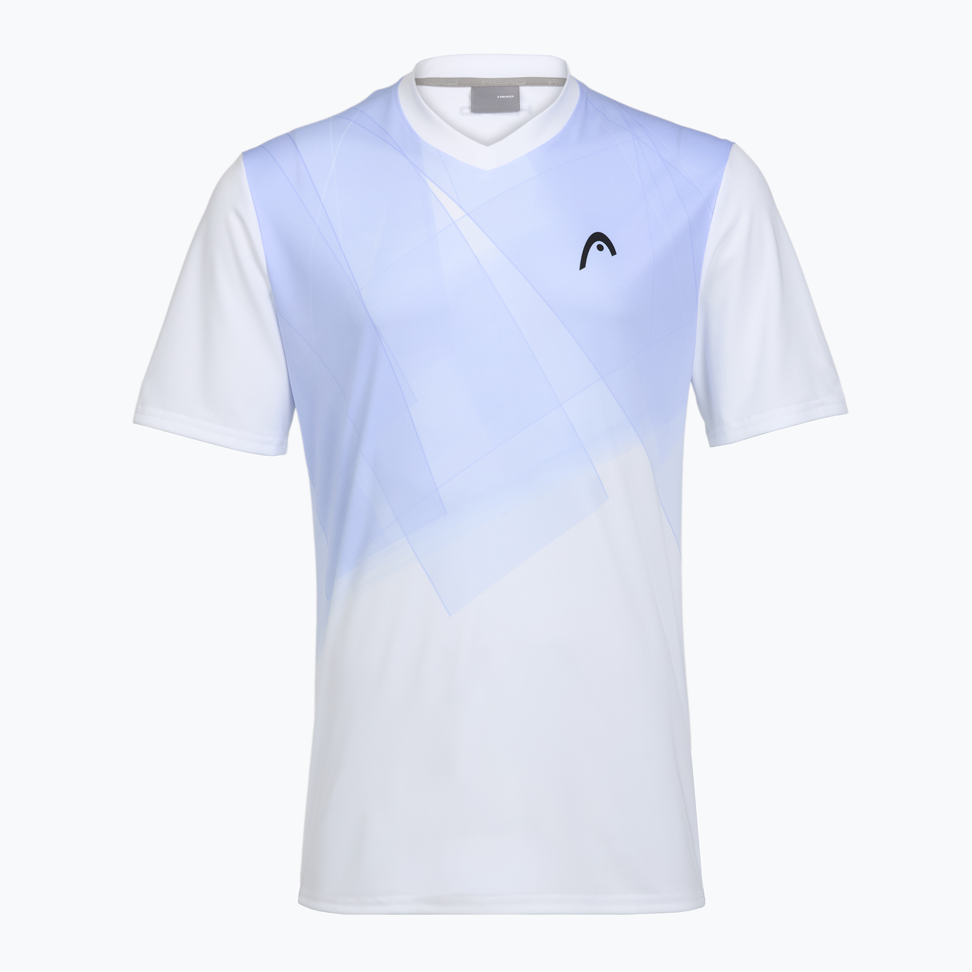 Мъжка тениска за тенис HEAD Topspin print vision m/navy