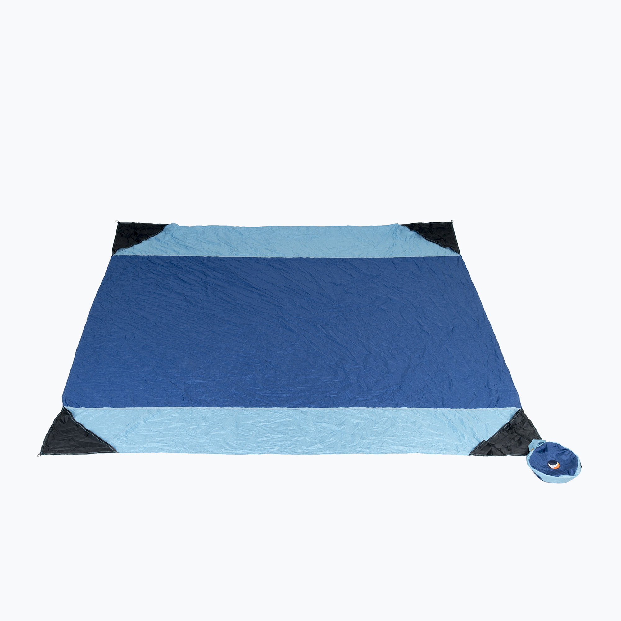 Koc piknikowy Ticket To The Moon Beach royal blue/light blue 