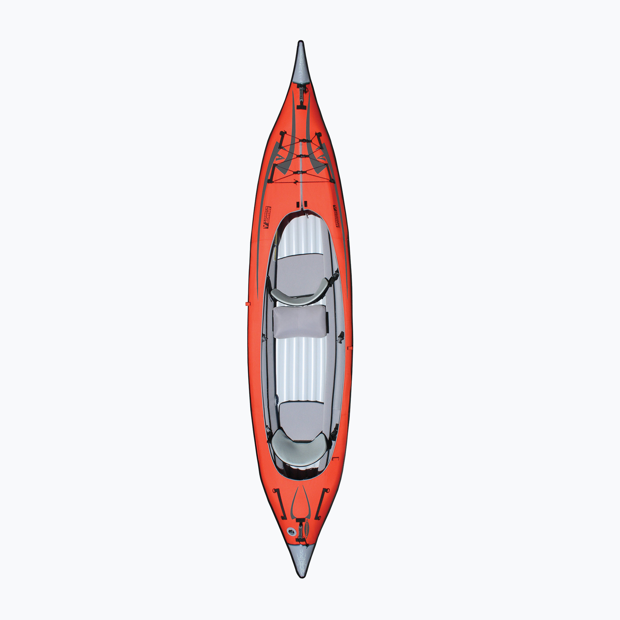 Надуваем каяк 2-местен Advanced Elements AdvancedFrame Convertible with Pump 457 cm red