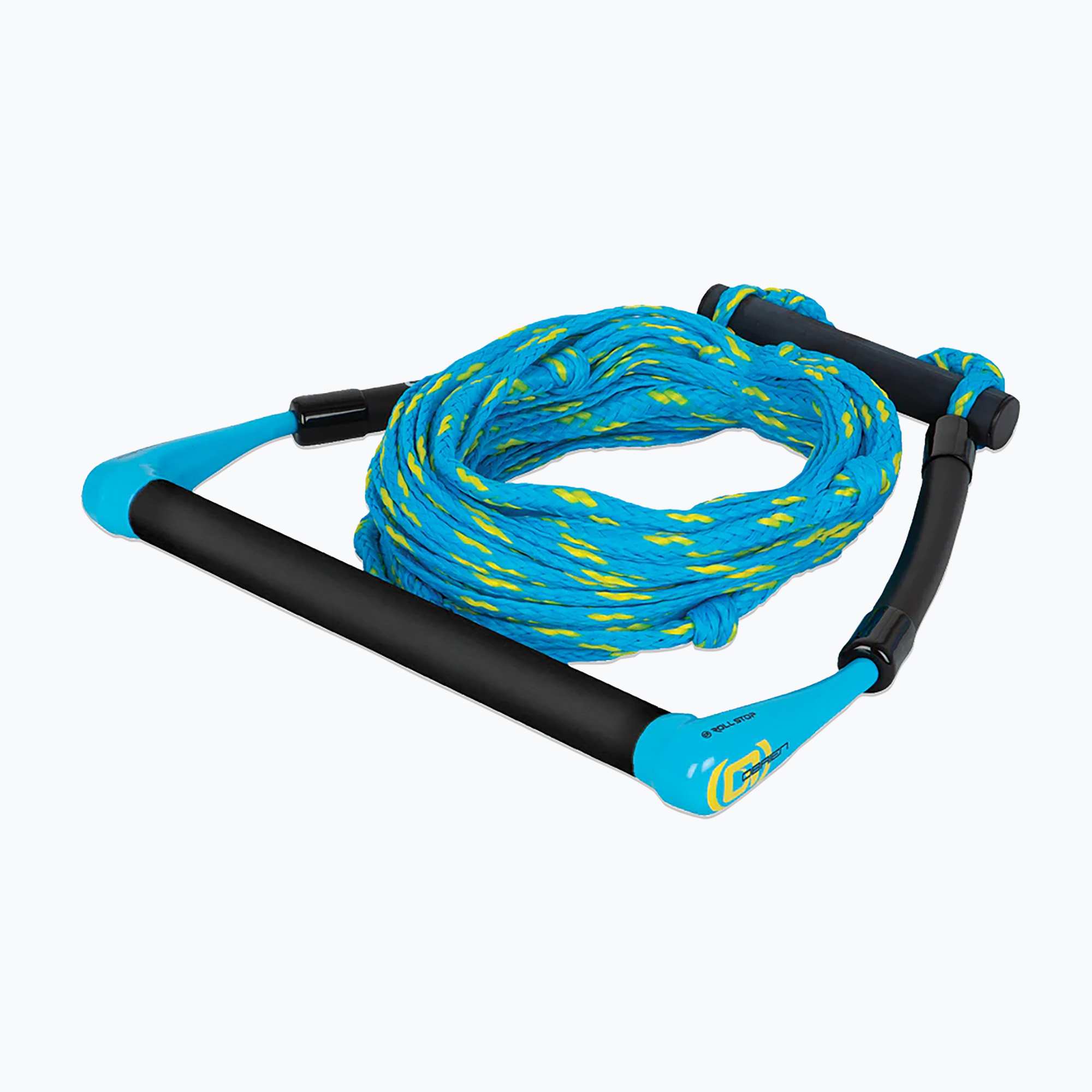 Lina do holowania O'Brien Handle Kneeboard cyan/yellow