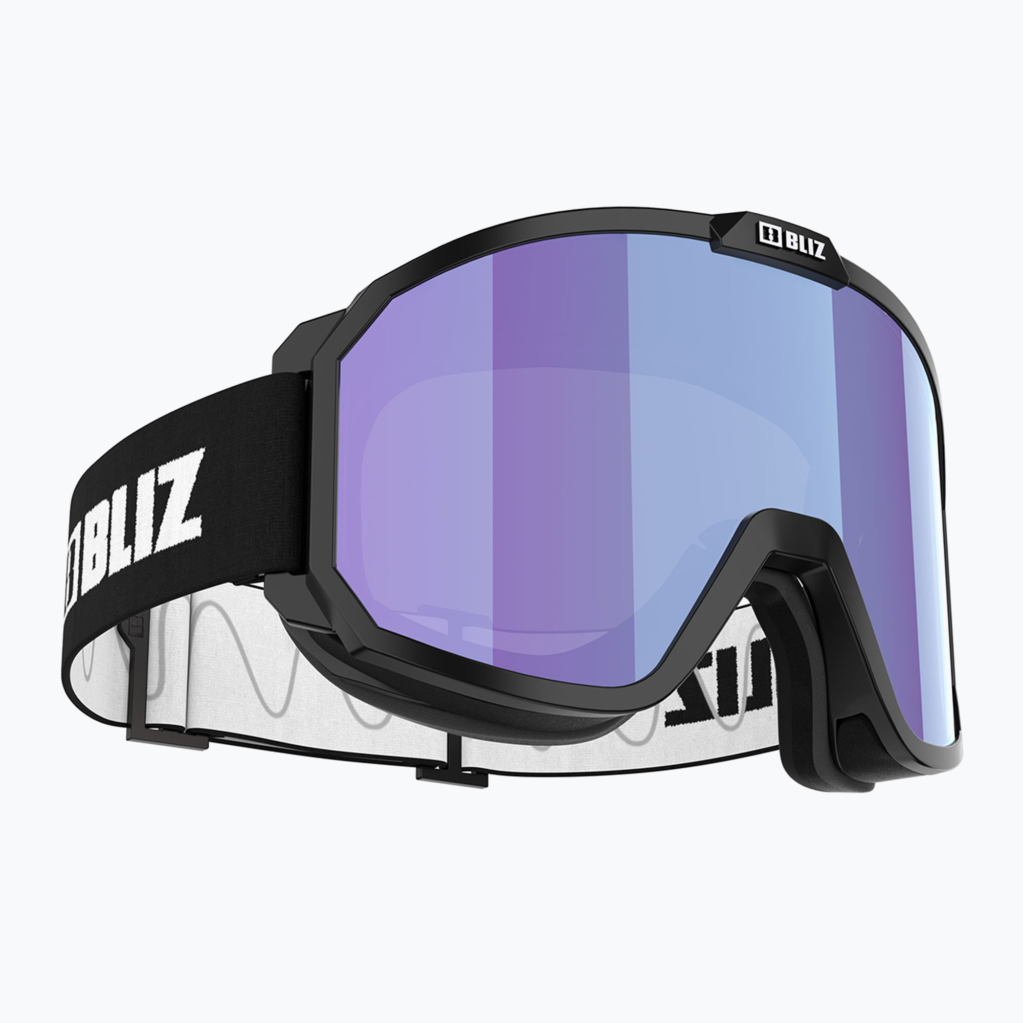 Скиорски очила Bliz Rave matt black/light orange blue multi