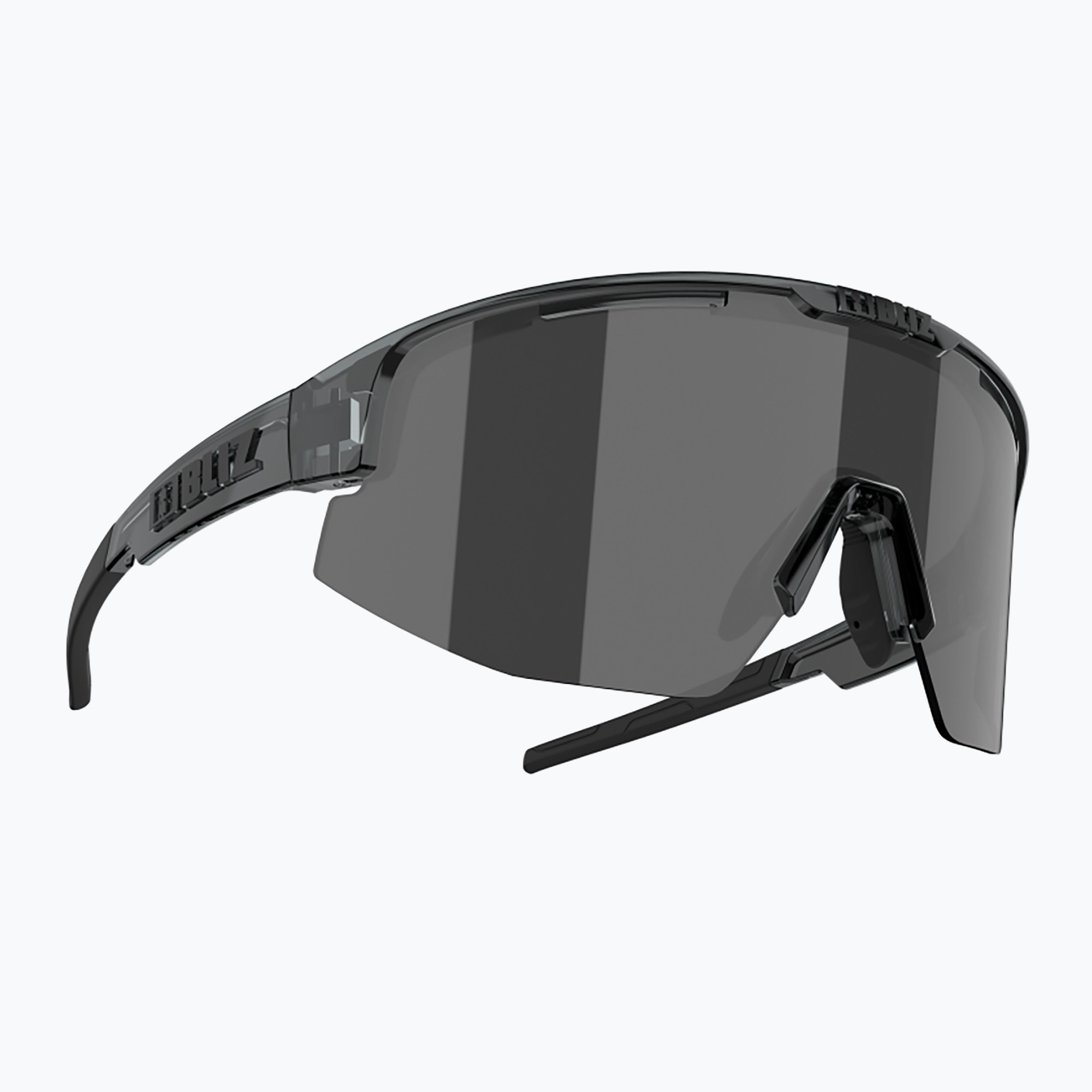 Slnečné okuliare Bliz Matrix crystal black/smoke/silver mirror (Matrix 52404)