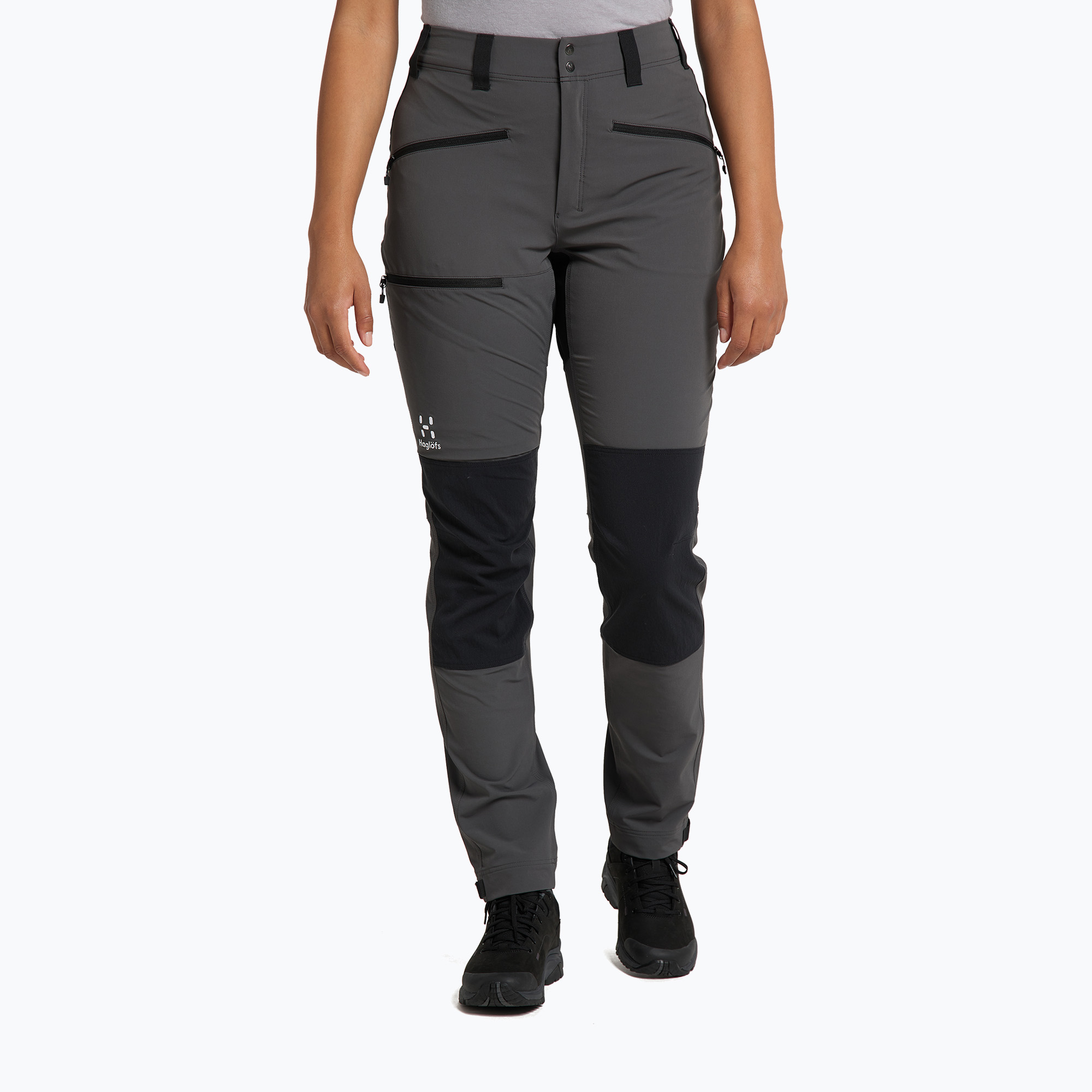 Spodnie trekkingowe damskie Haglöfs Mid Standard magnetite/true black 